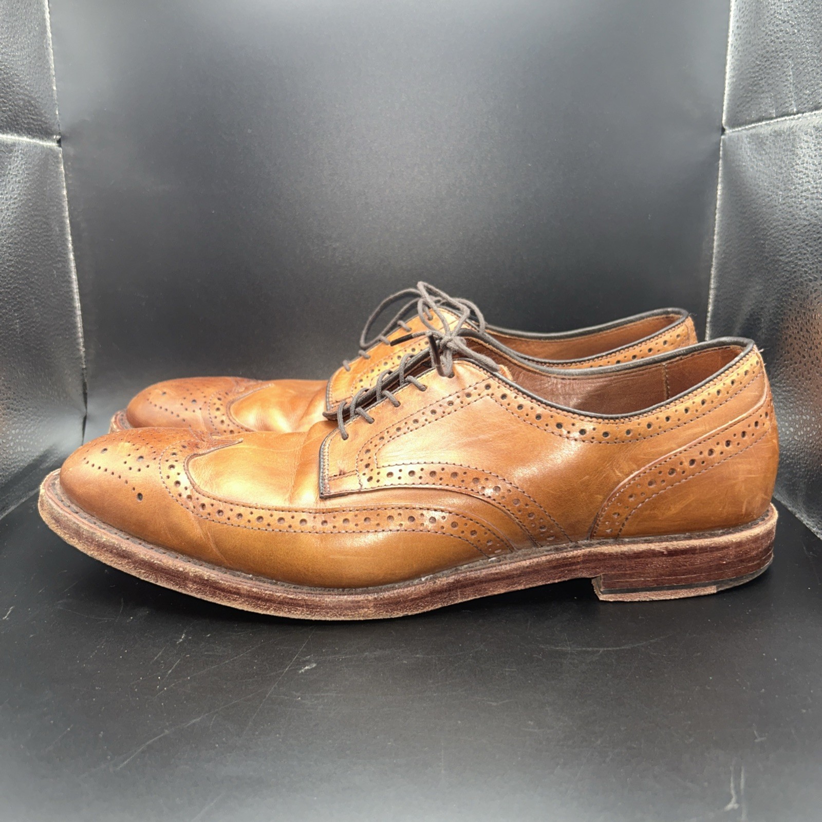 Allen Edmonds Player’s Shoe Men Size 10.5 D Walnut Brown 9752