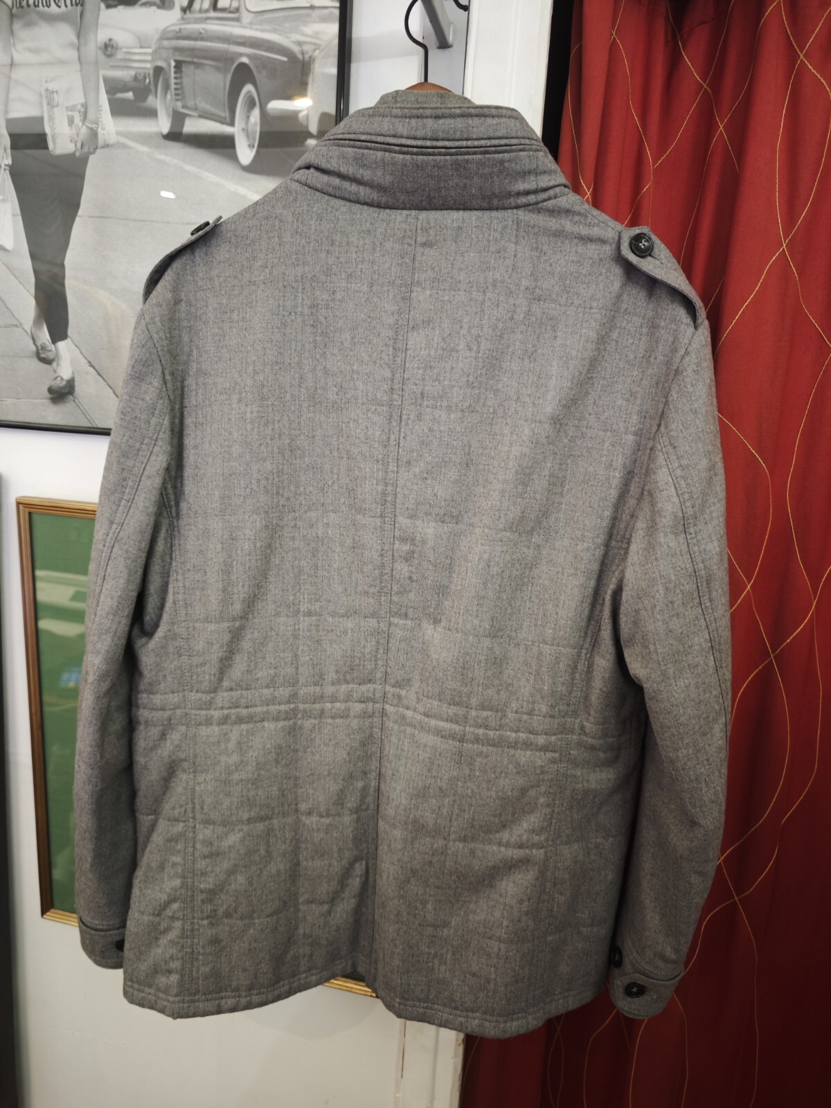 Tombolini 800€ Men’s Jacket 100% Virgin Wool Size EU 54 ( XL ) Made in Italy