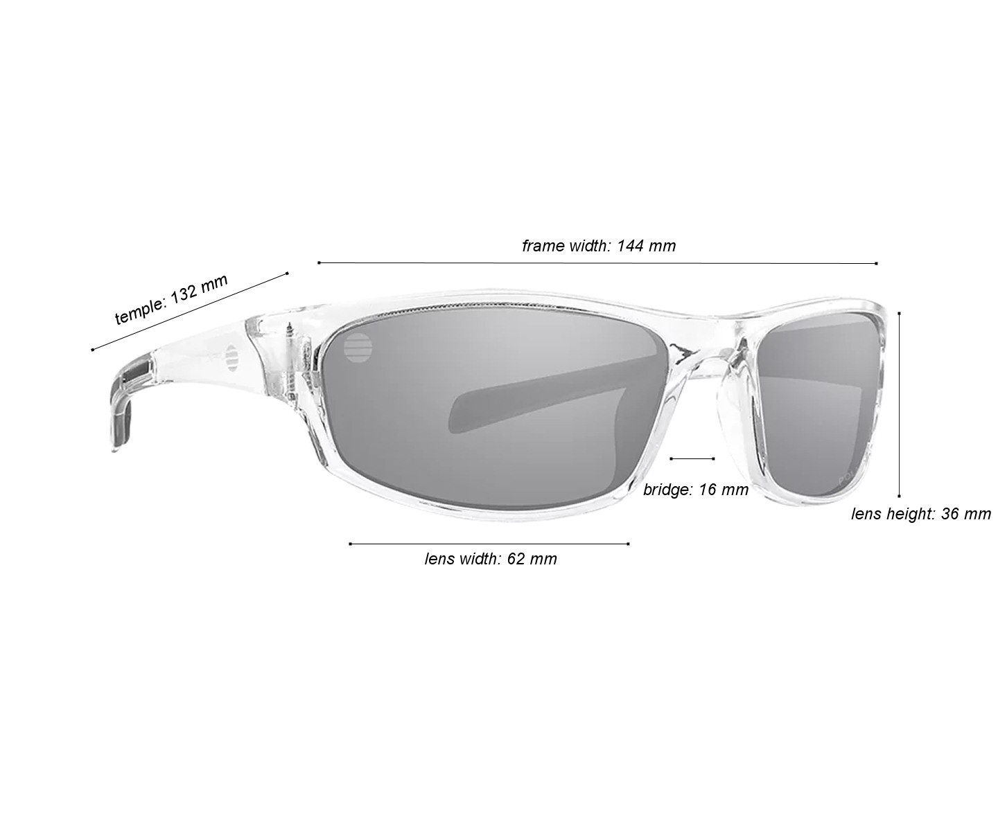 Polarized New Sport Wrap Driving Vision Sunglasses Blue High Definition Glasses