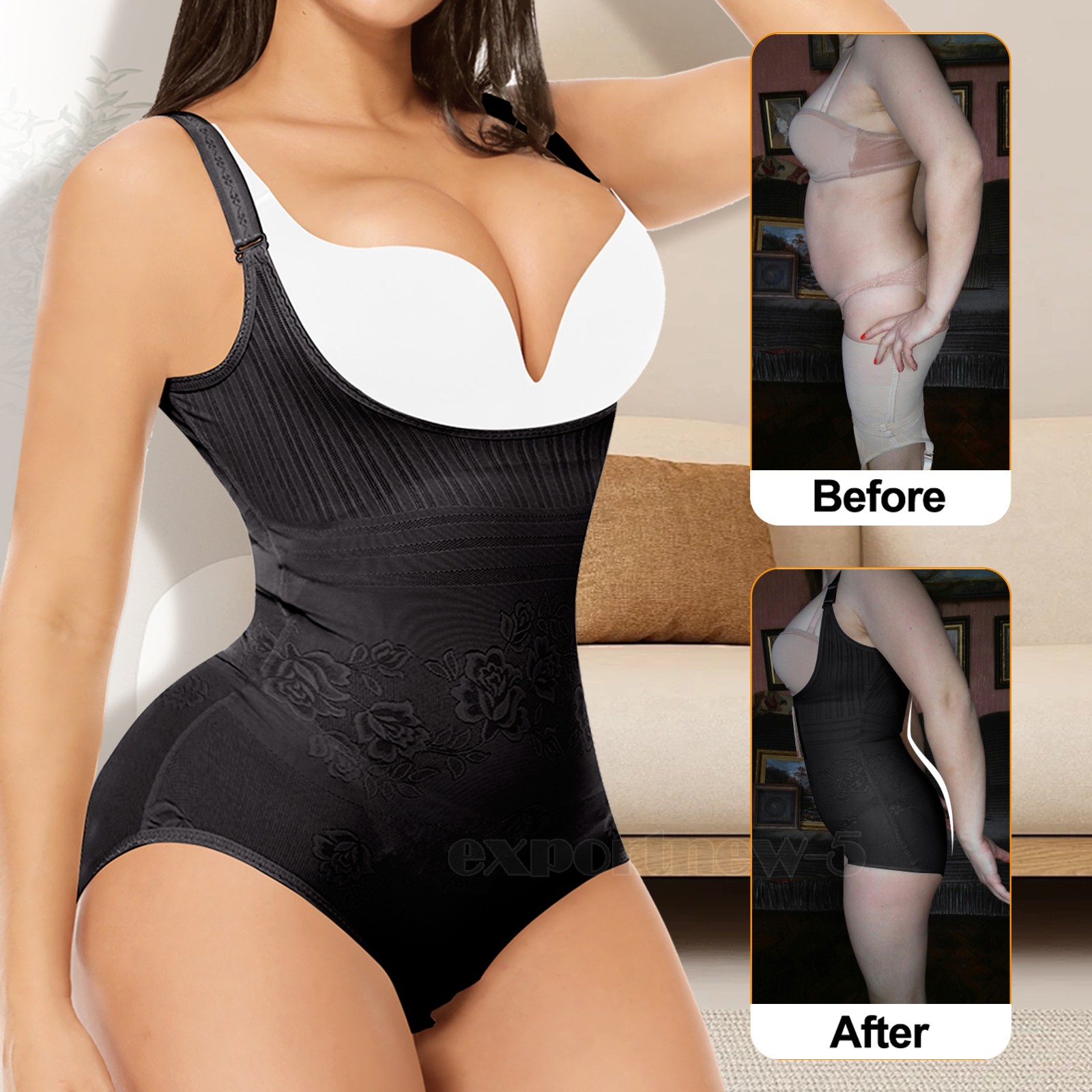 Tummy Tuck Compression Garment for Women Shapewear Tummy Control Body Shaper US
