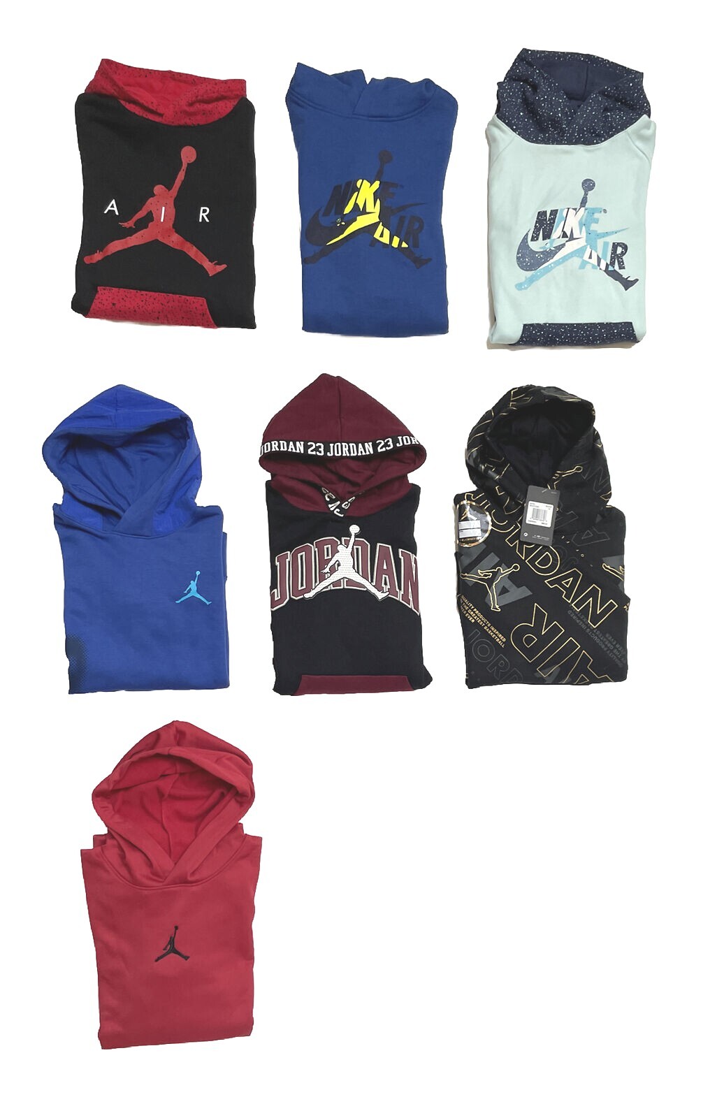 Air Jordan Boys Youth Hoodie Sweatshirt, Assorted Styles; Sizes S, M, L, XL NWT