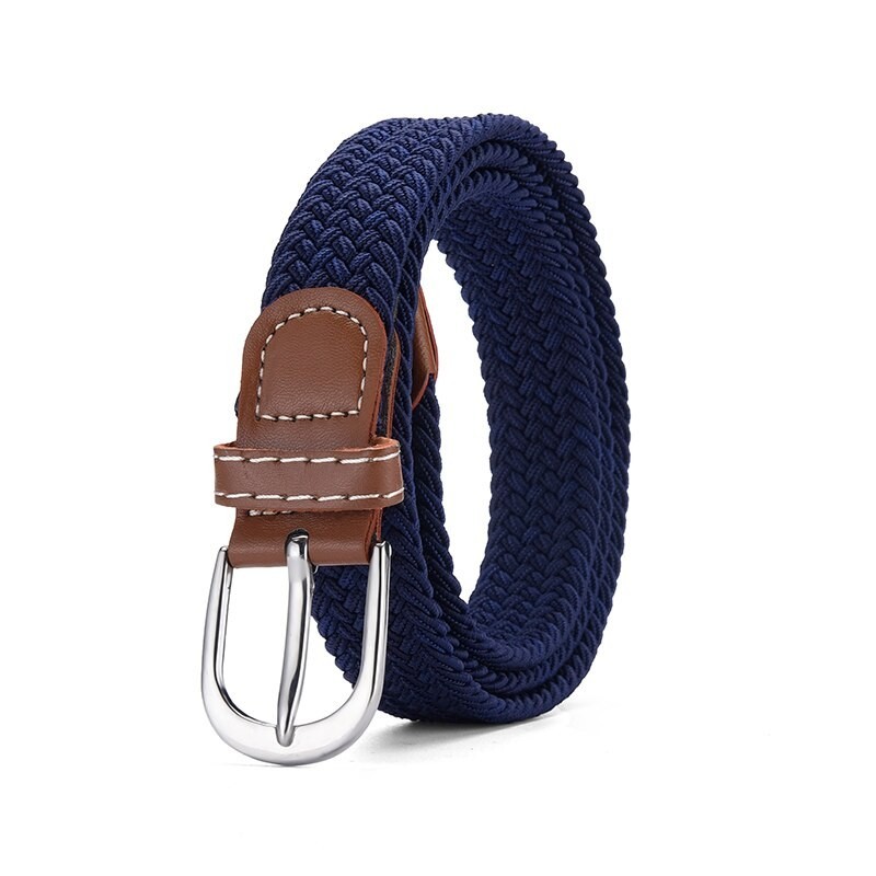 Elastic Fabric Braided Belt,Enduring Stretch Woven Belt for Unisex Men/Women/Jun