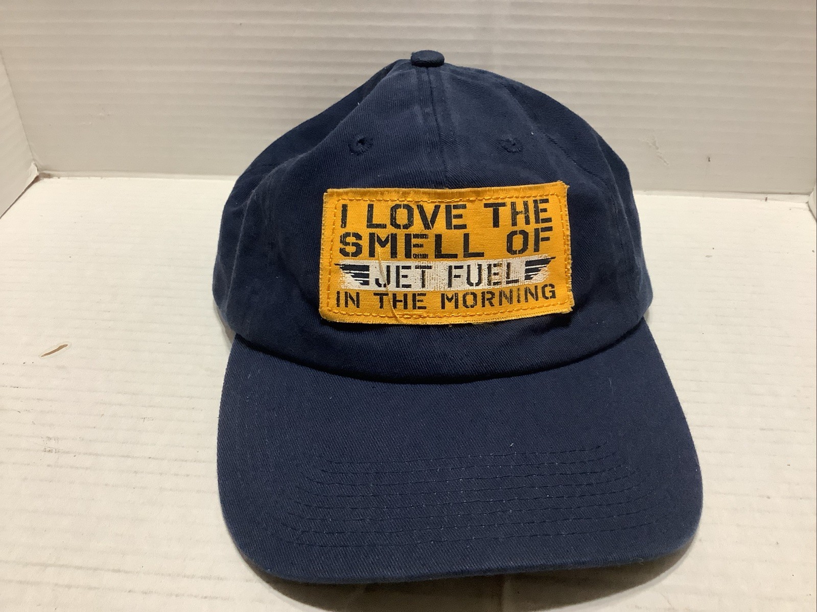 “I Love The Smell Of Jet Fuel In The Morning” Pilot Baseball Cap