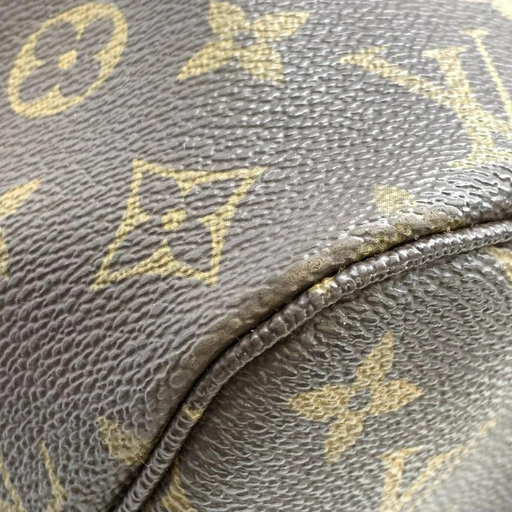 Louis Vuitton Neverfull MM Monogram Canvas Brown Shoulder Tote Bag M40156