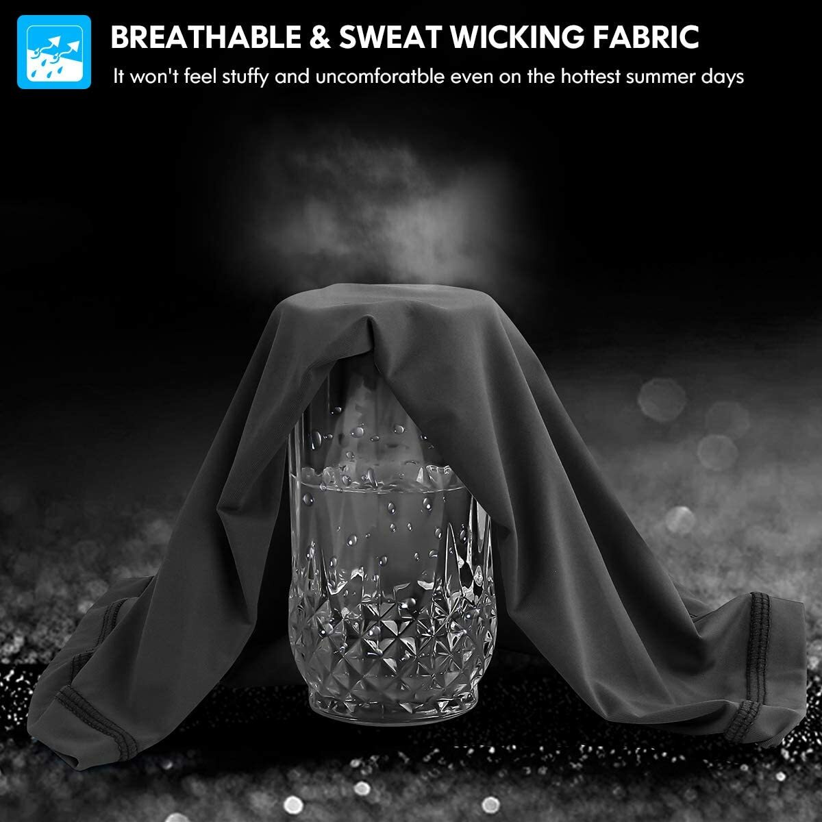 Cooling Neck Gaiter Face Cover Ice Silk Scarf UV Protection Mask for Men Women
