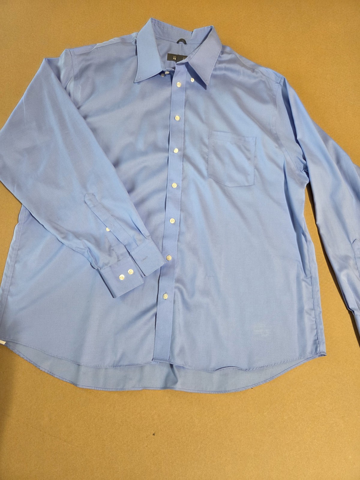 Kenneth Cole Reaction Light Blue Men’s Dress Shirt – Classic Button-Down XXL