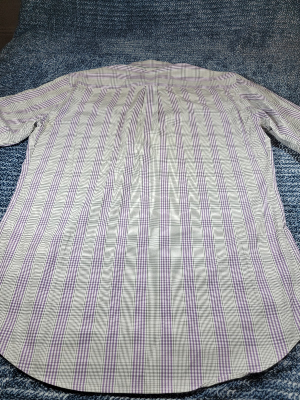 Peter Millar Crown Non-Iron Classic Fit Plaid Button-Down Shirt LG