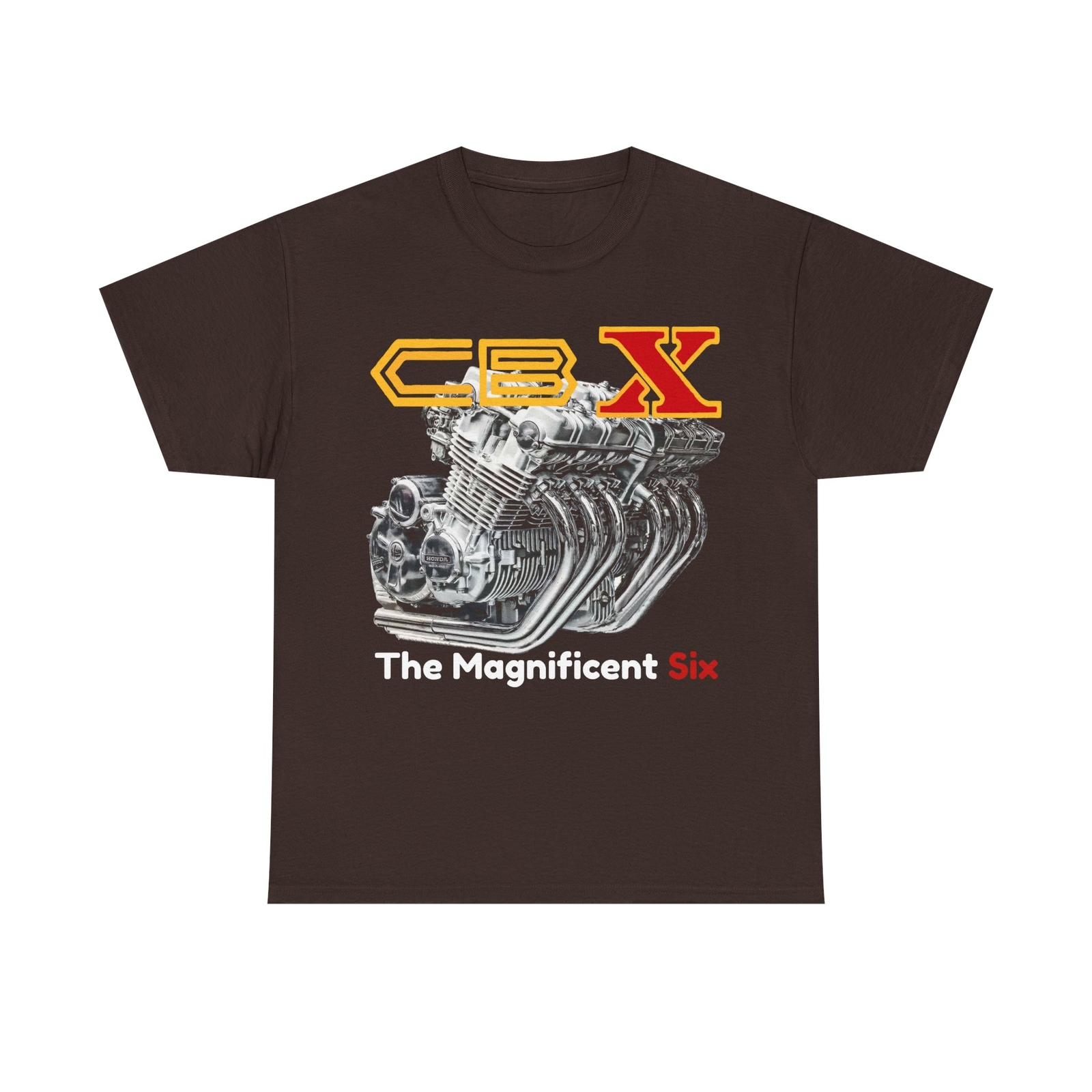 CBX Six Classic Honda Motorcycle T Shirt Printed in USA
