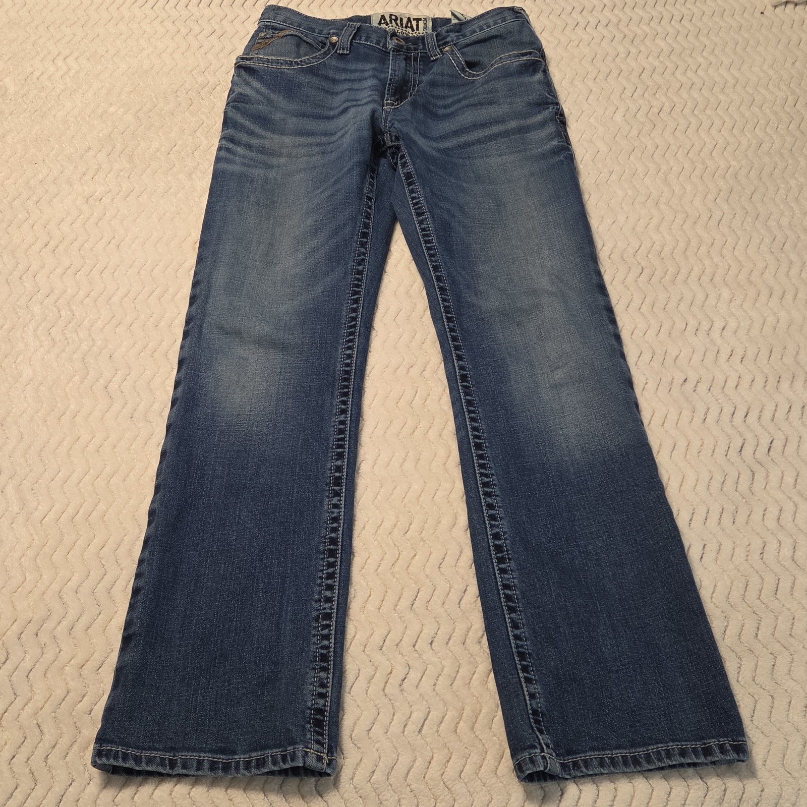 Ariat M4 Jeans Low Rise Boot Cut Men 30×32 Actual 30×30 Workwear Western Cowboy