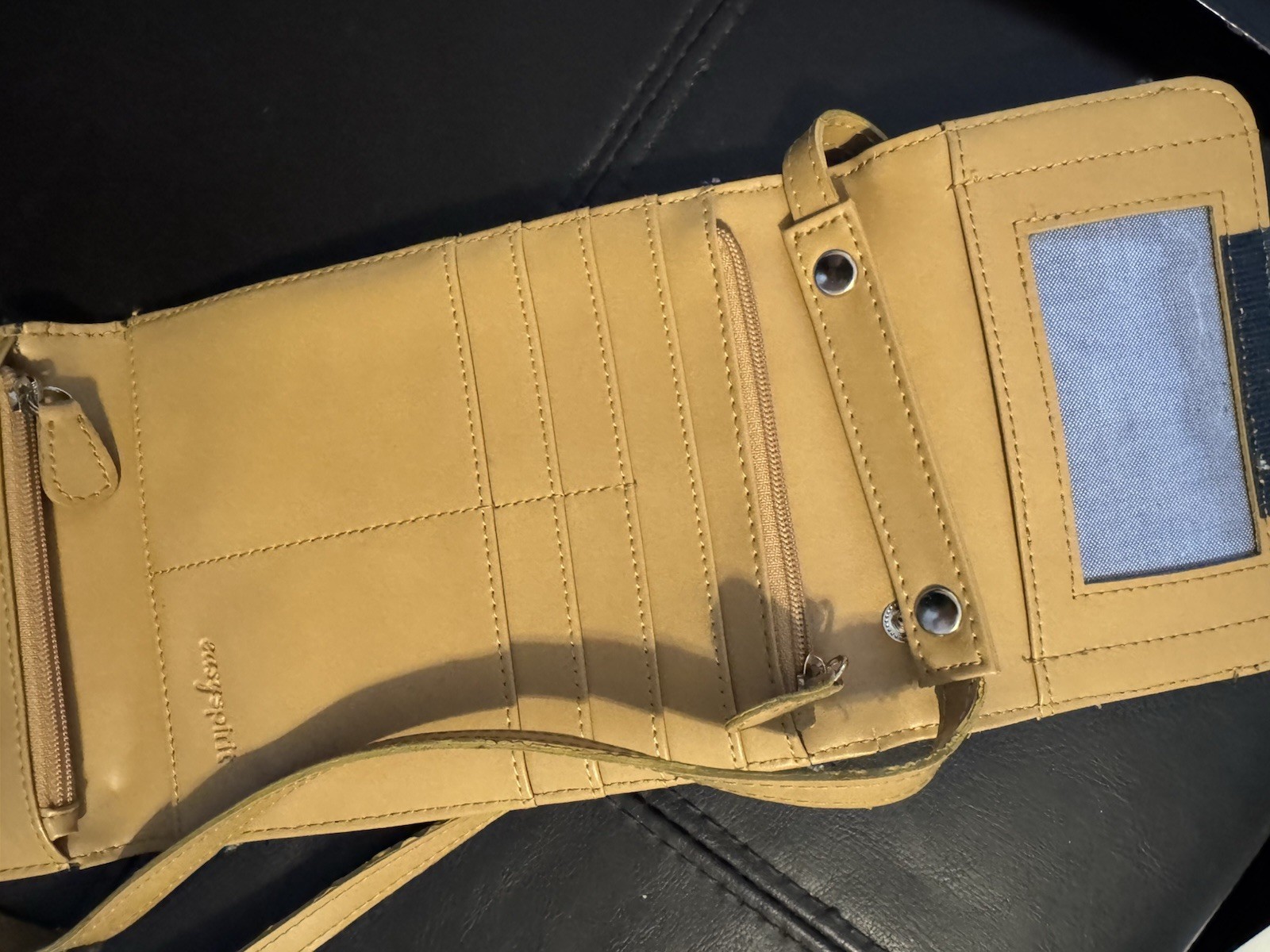 Denim Easy Spirit Crossbody Flat Purse