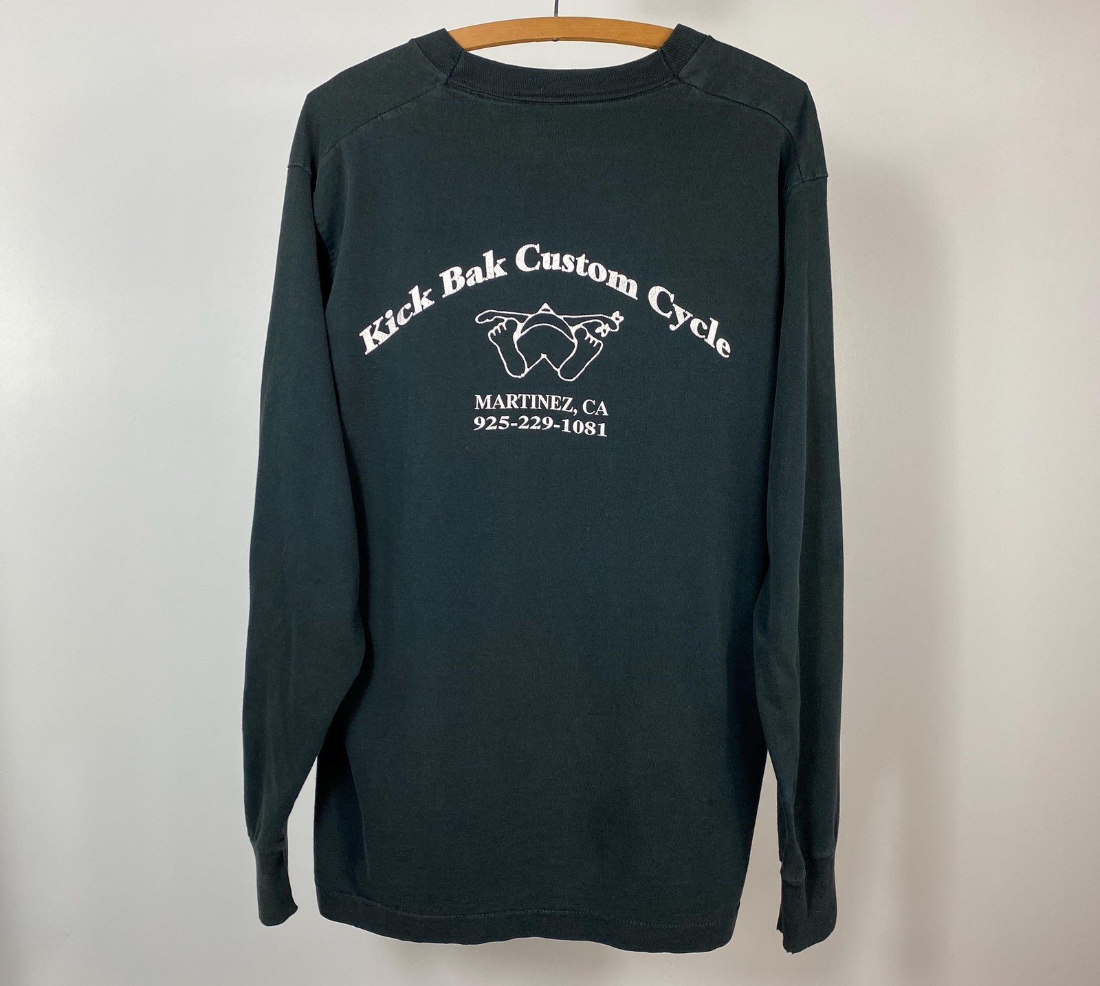 Vintage 90s Biker Graphic Tee: Make Mine Chrome Long Sleeve