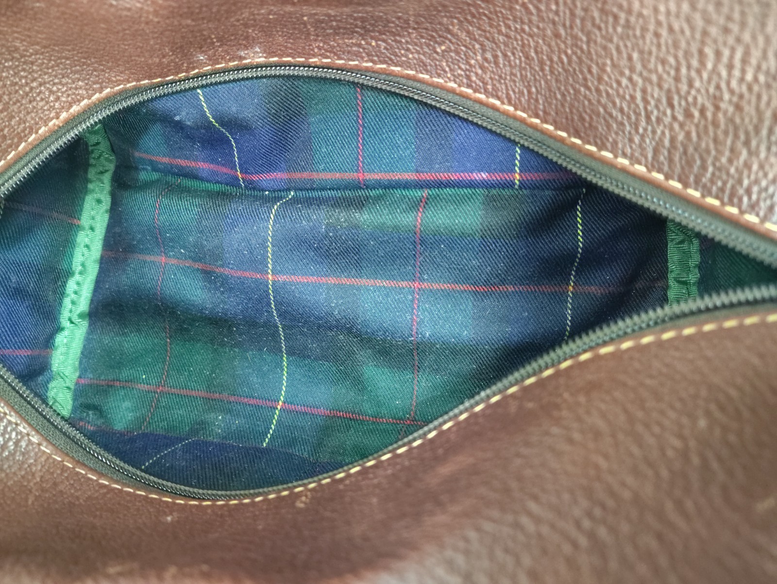 Orvis Bullhide Leather Dopp Kit Travel Toiletry Case