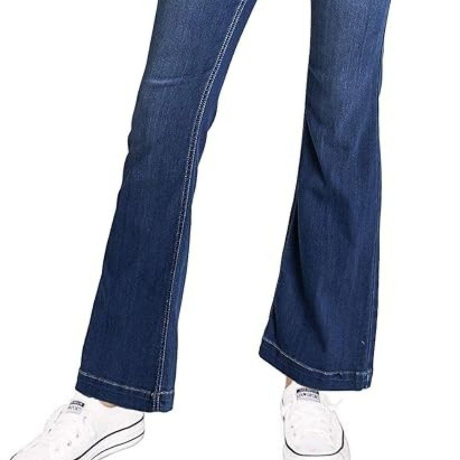 Cello Jeans Women’s Mid-Rise Flared Jegging Elasticized Waist-Band Size Small