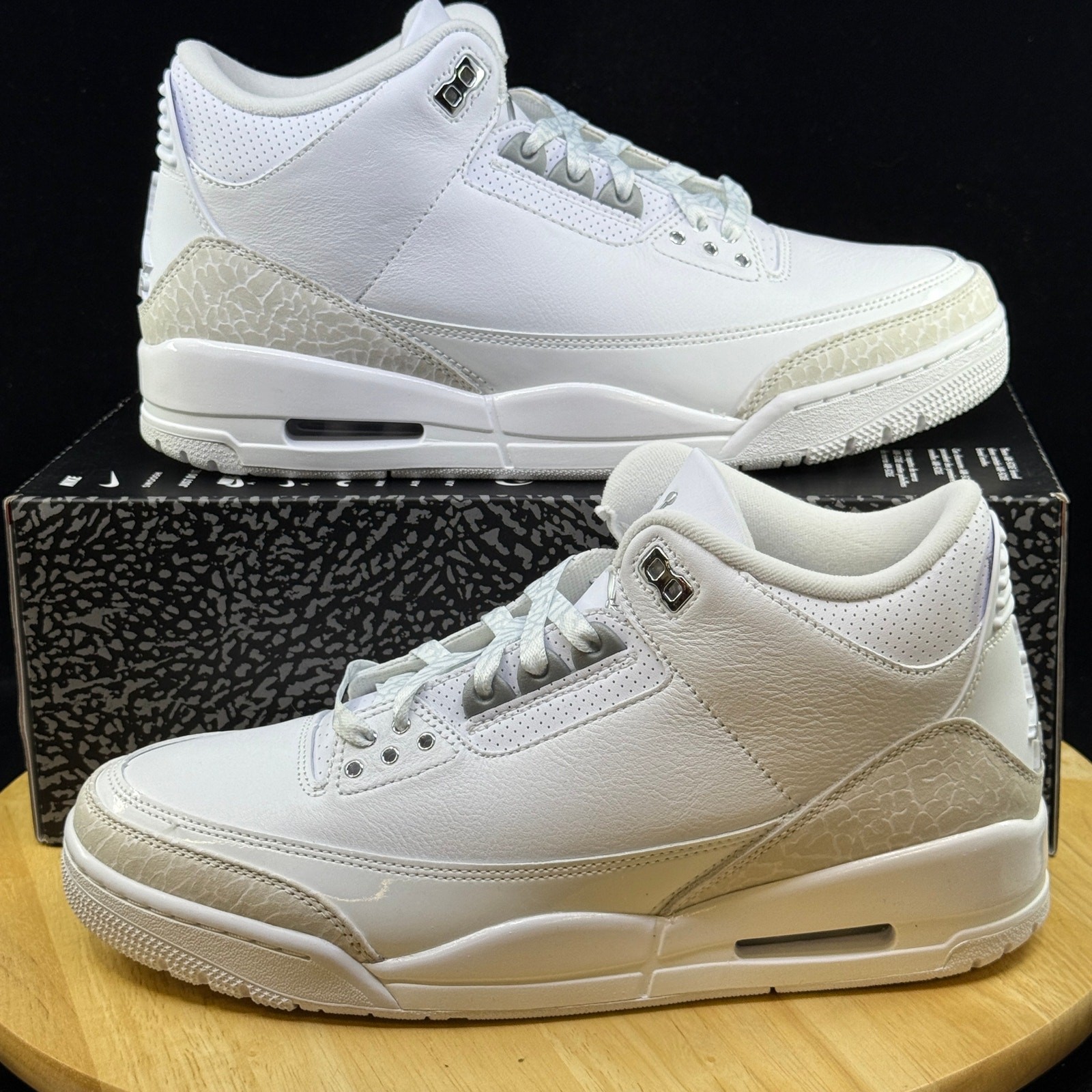 Nike Air Jordan 3 Retro Pure Money CT8532-111 Men’s Size 8.5 Sneaker