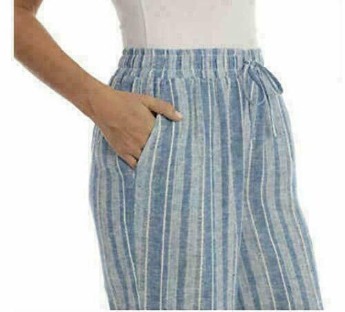 Briggs Ladies’ Linen Blend Pull-On Pant