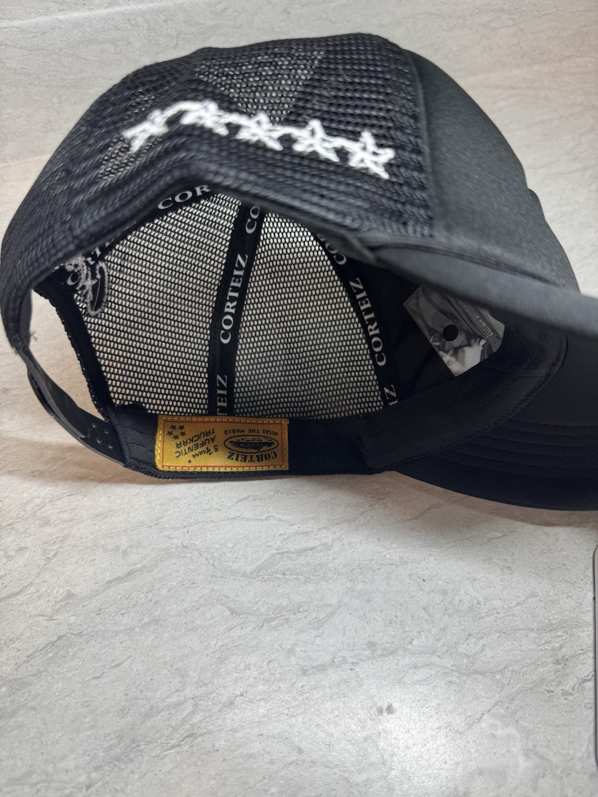 Black Corteiz Trucker Hat – Brand New