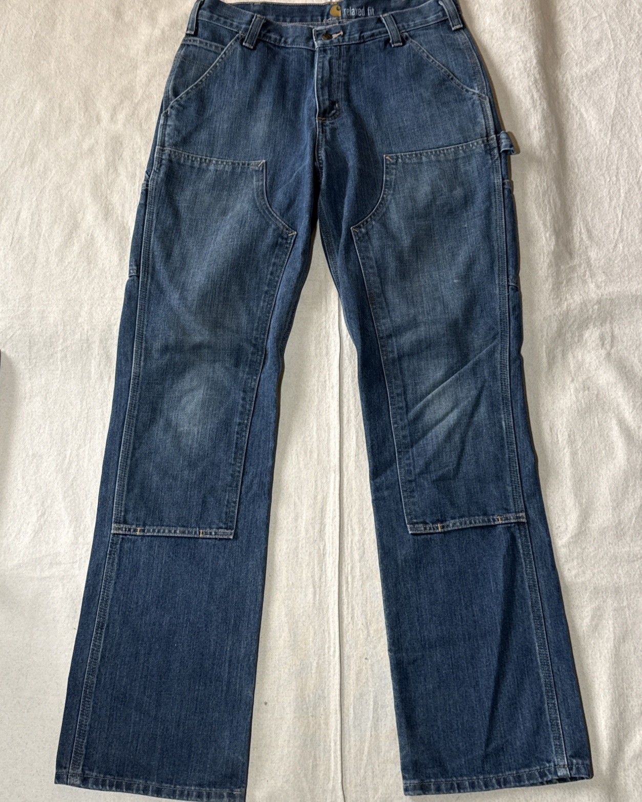 Vintage Carhartt Double Knee Carpenter Jeans Made In Mexico