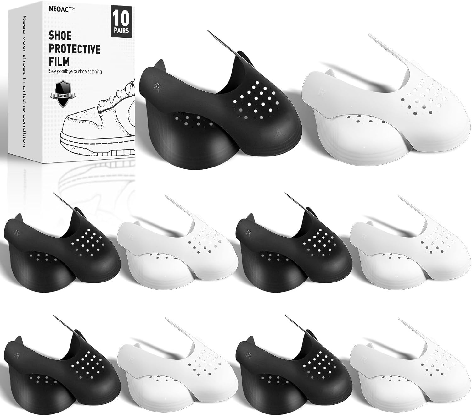 Comfortable Shoe Crease Protectors for Sneakers Sizes 7 to 13 Easy to Use