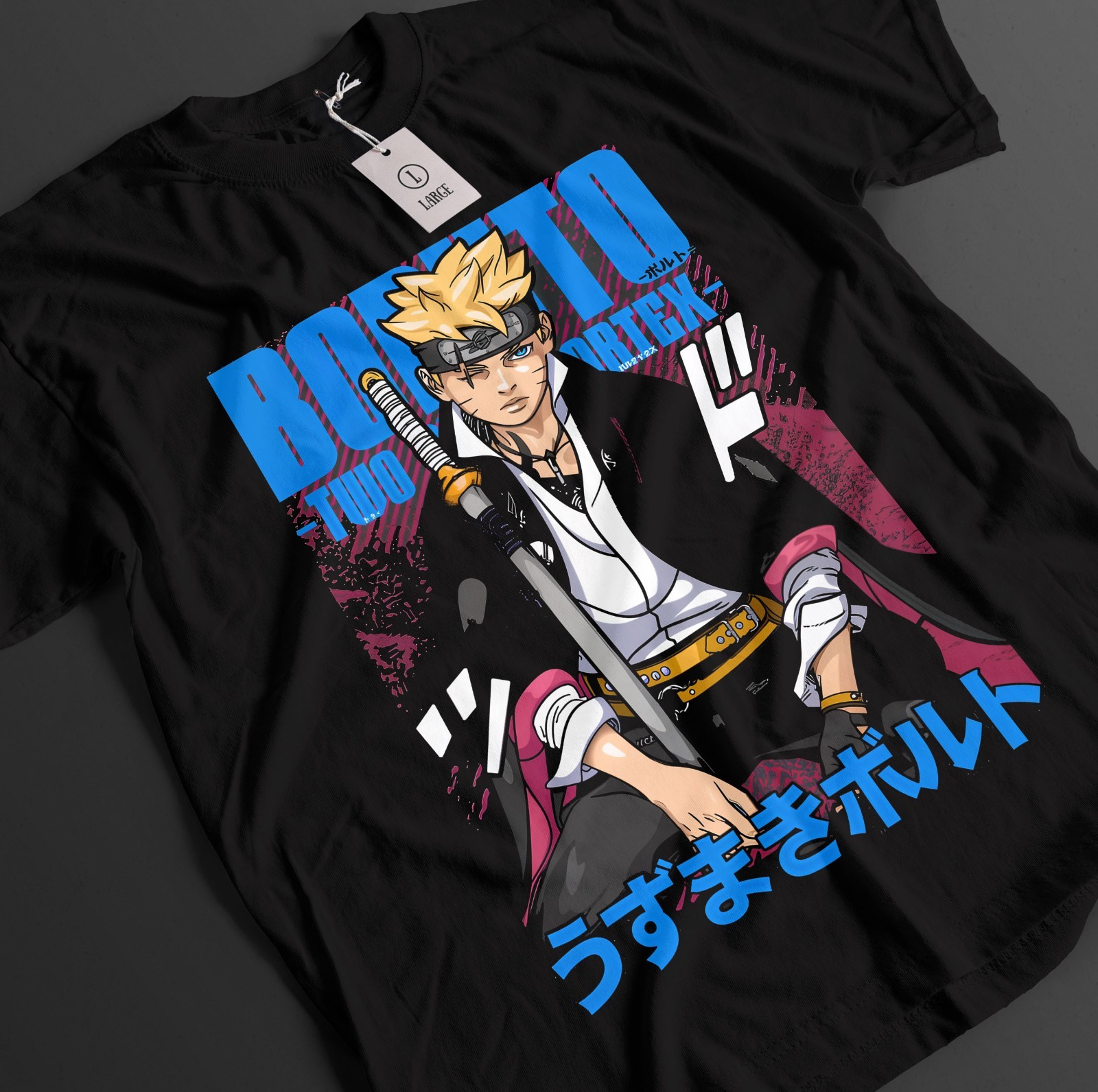 Boruto Tshirt Naruto Shirt Sarada Uchiha T-Shirt Uzumaki Anime Kawaki Unisex Tee