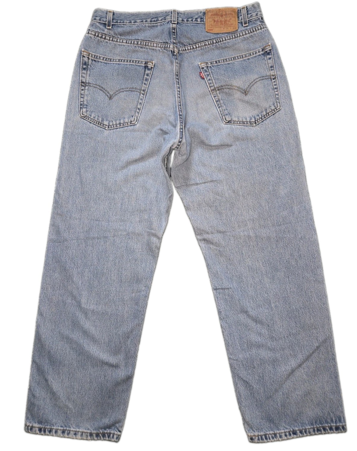 Vintage Levi’s 569 Men’s Relaxed Straight Jeans 34×30 Blue Jeans August 2000