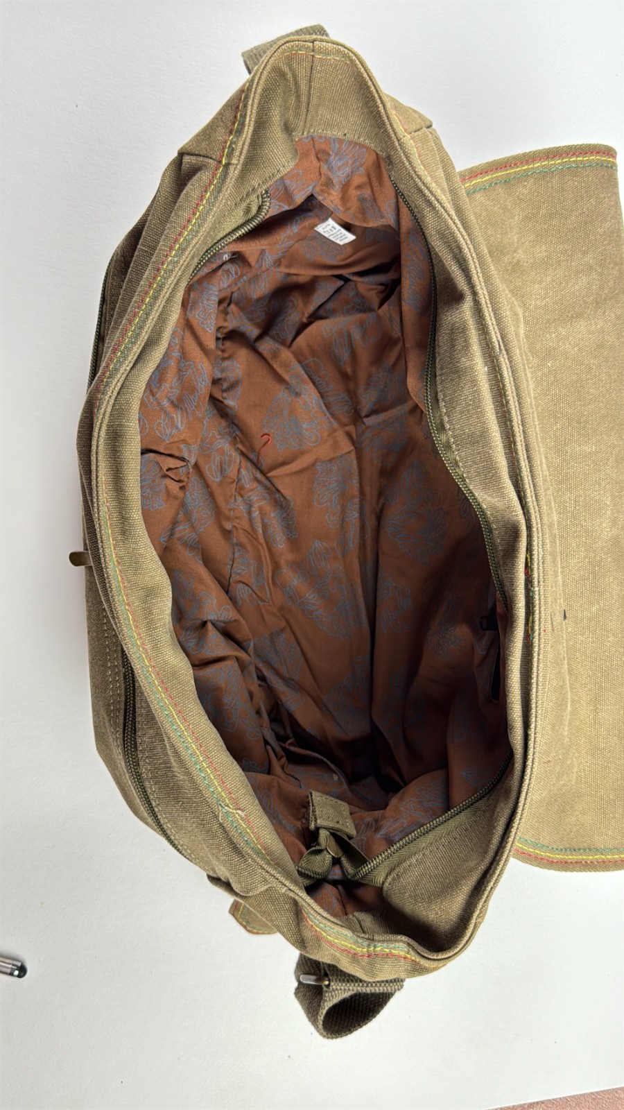 Bob Marley Zion Rootswear Canvas Messenger Bag – Rasta Reggae Satchel