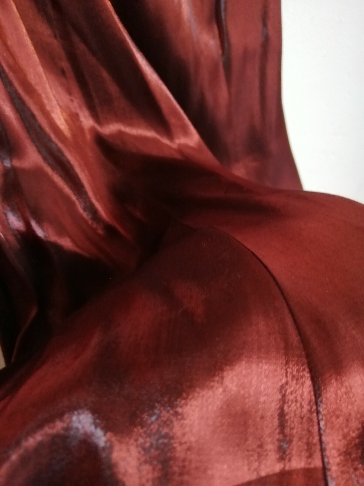 Minuet 14 Terracotta Shimmer Full Length Satiny Tulle Formal Ball Skirt 