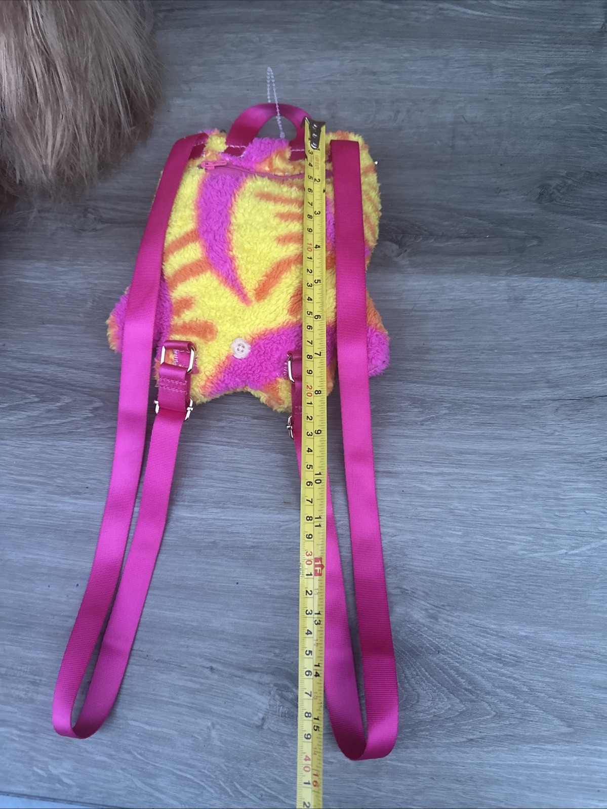 Mini Fuggler Backpack Homemade Adjustable Straps Piercings – Please Read