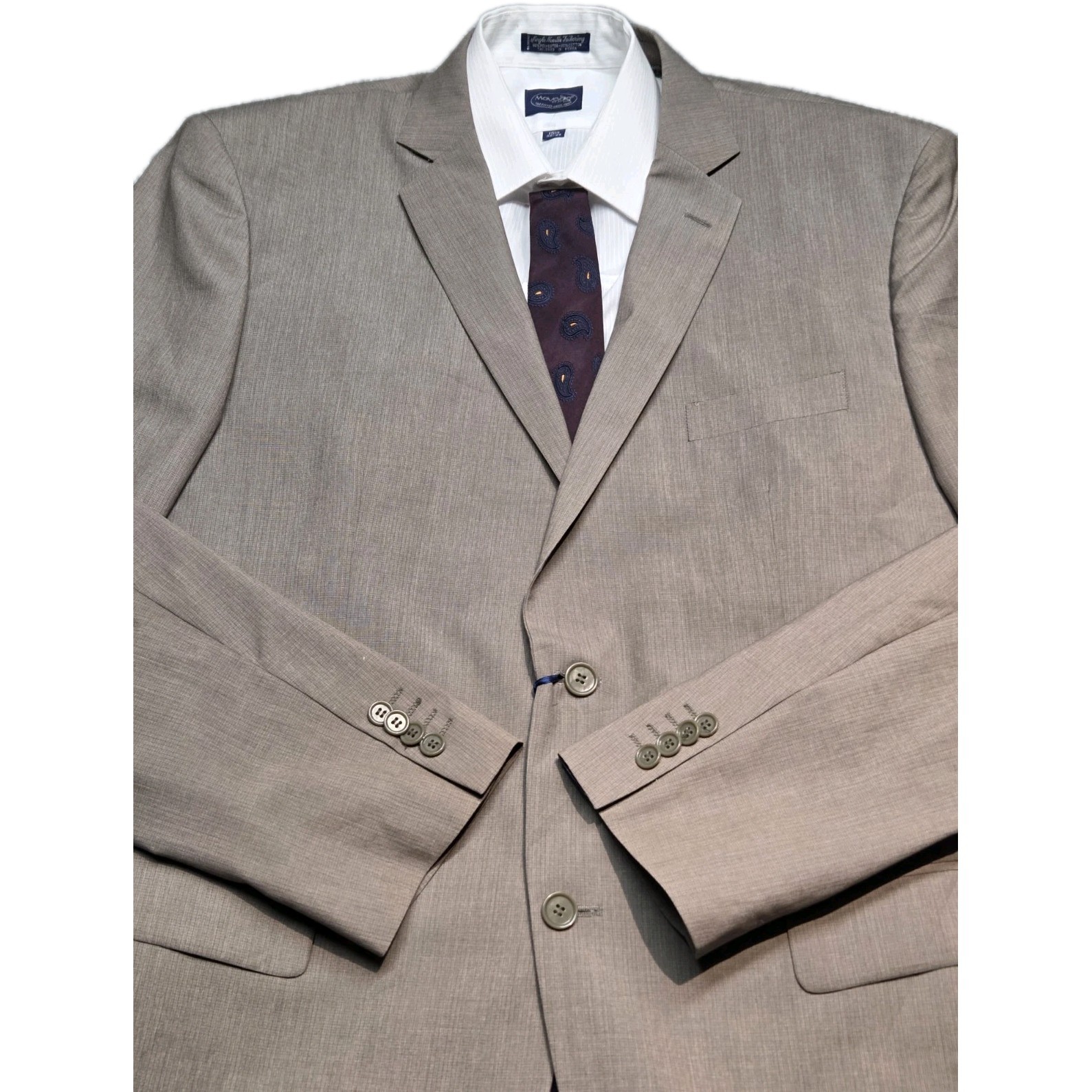 Marco Donateli Sport Blazer Jacket Men 50T Wool Blend Inner Pockets Lined
