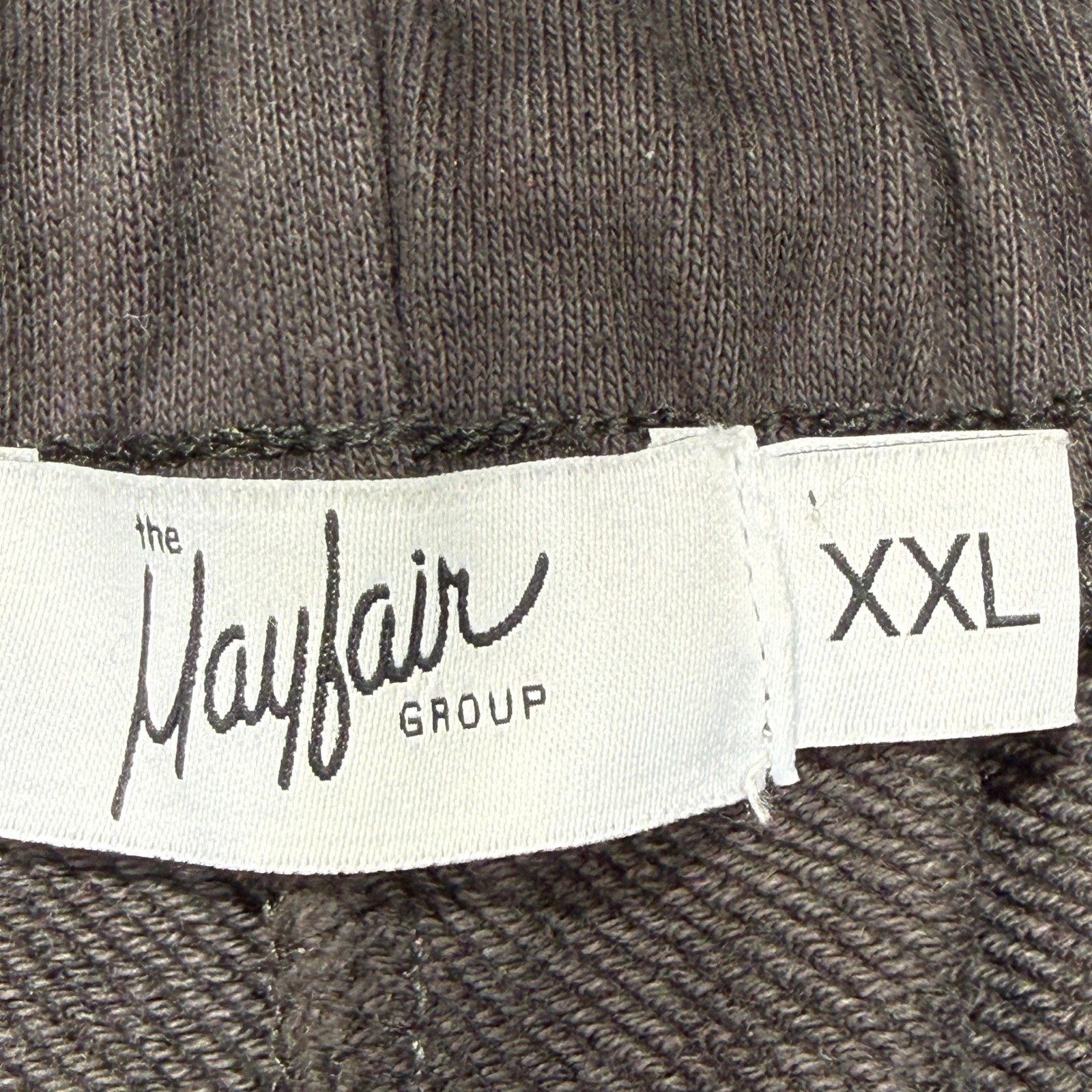 The Mayfair Group Made You Smile Sweatshirt Joggers Set Womens XXL Brown Cotton