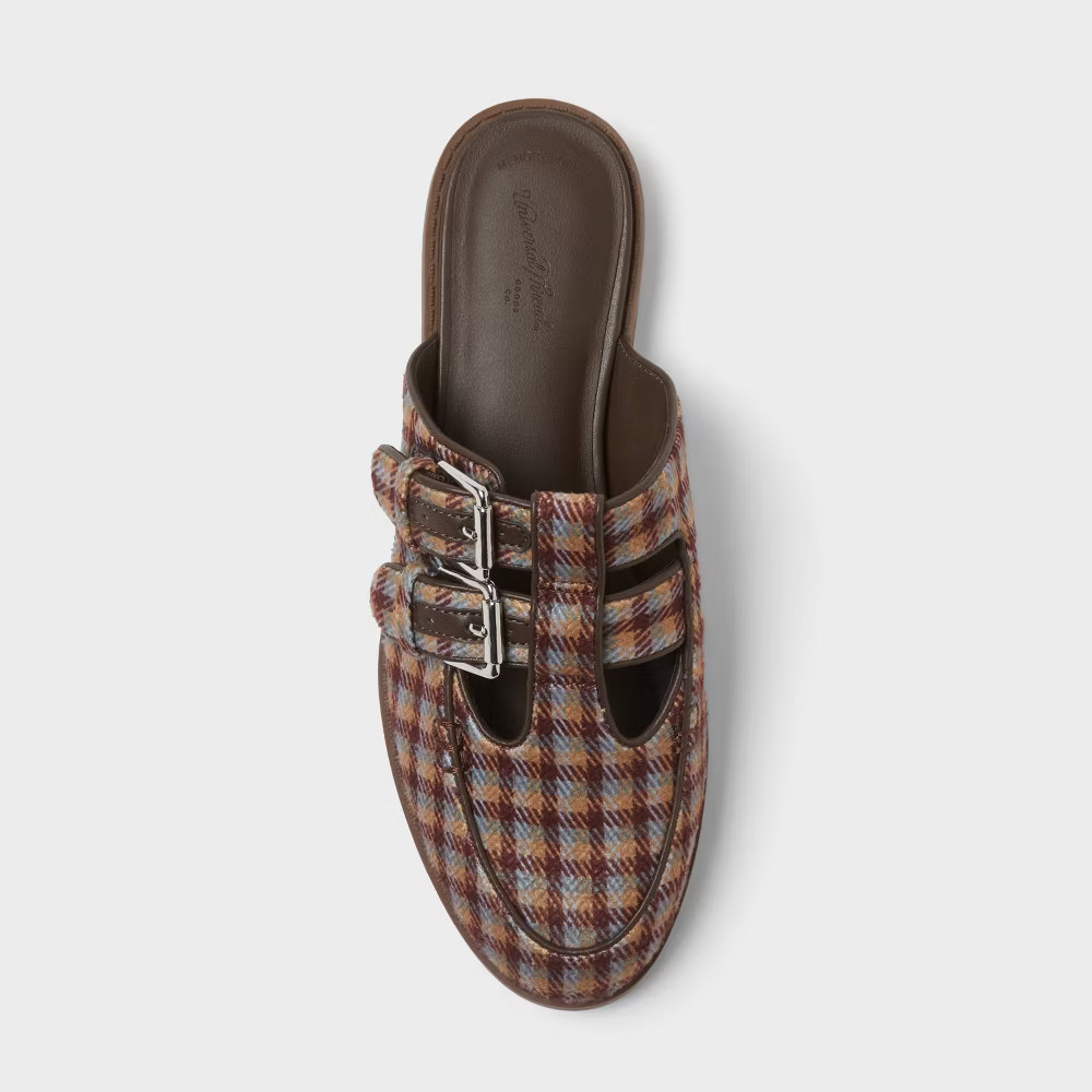 Women Winona Mary Jane Mules – Universal Thread Brown/Orange 8.5