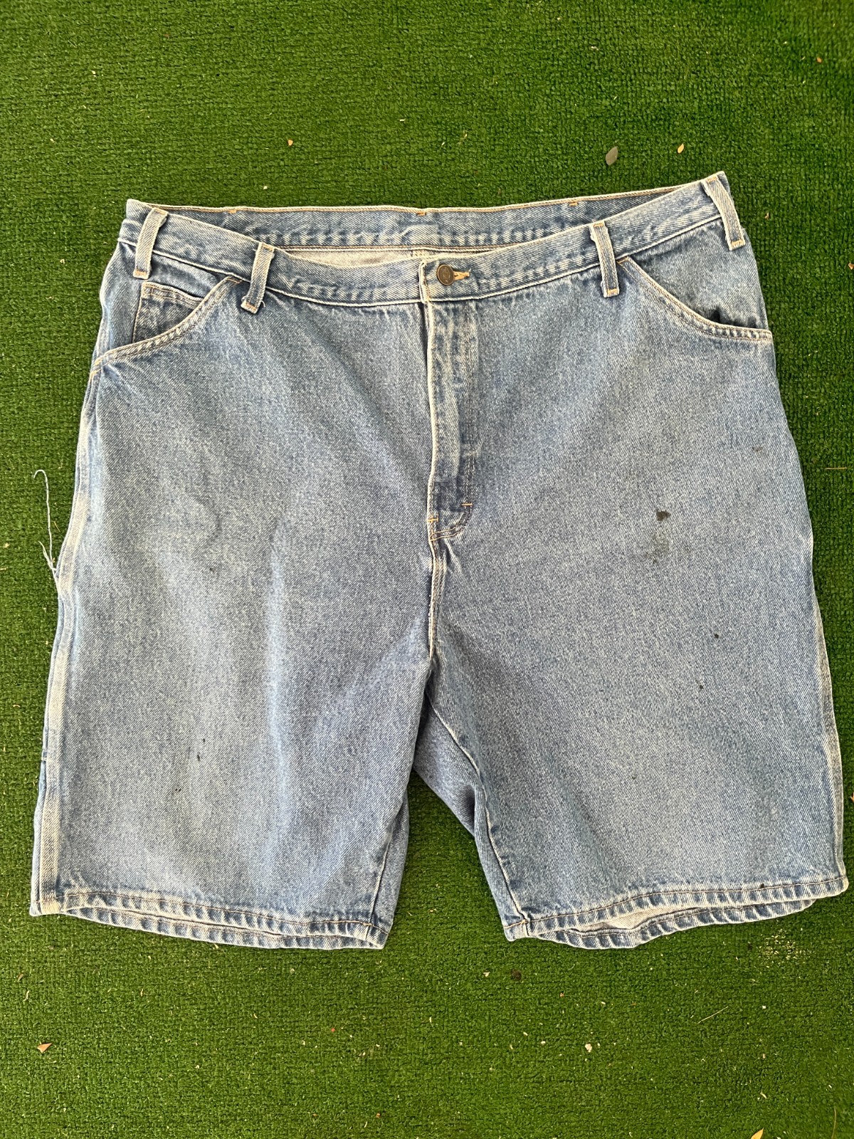 Y2K Dickies Shorts Men’s 42 Relaxed Baggy Jorts Thrashed Distressed Faded VTG