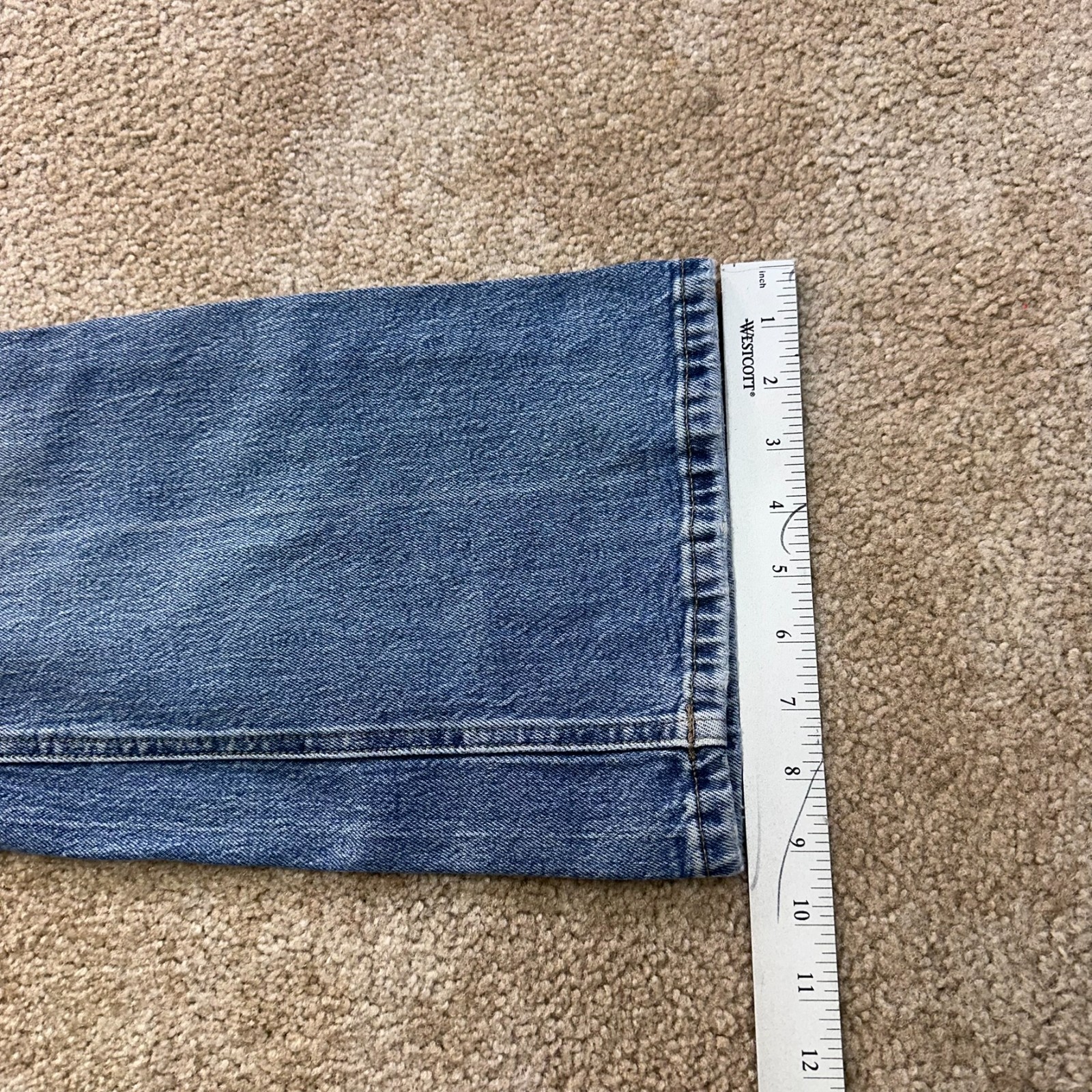Edgely Mid Rise Flare Jeans Women’s 12s Blue Denim Stretch