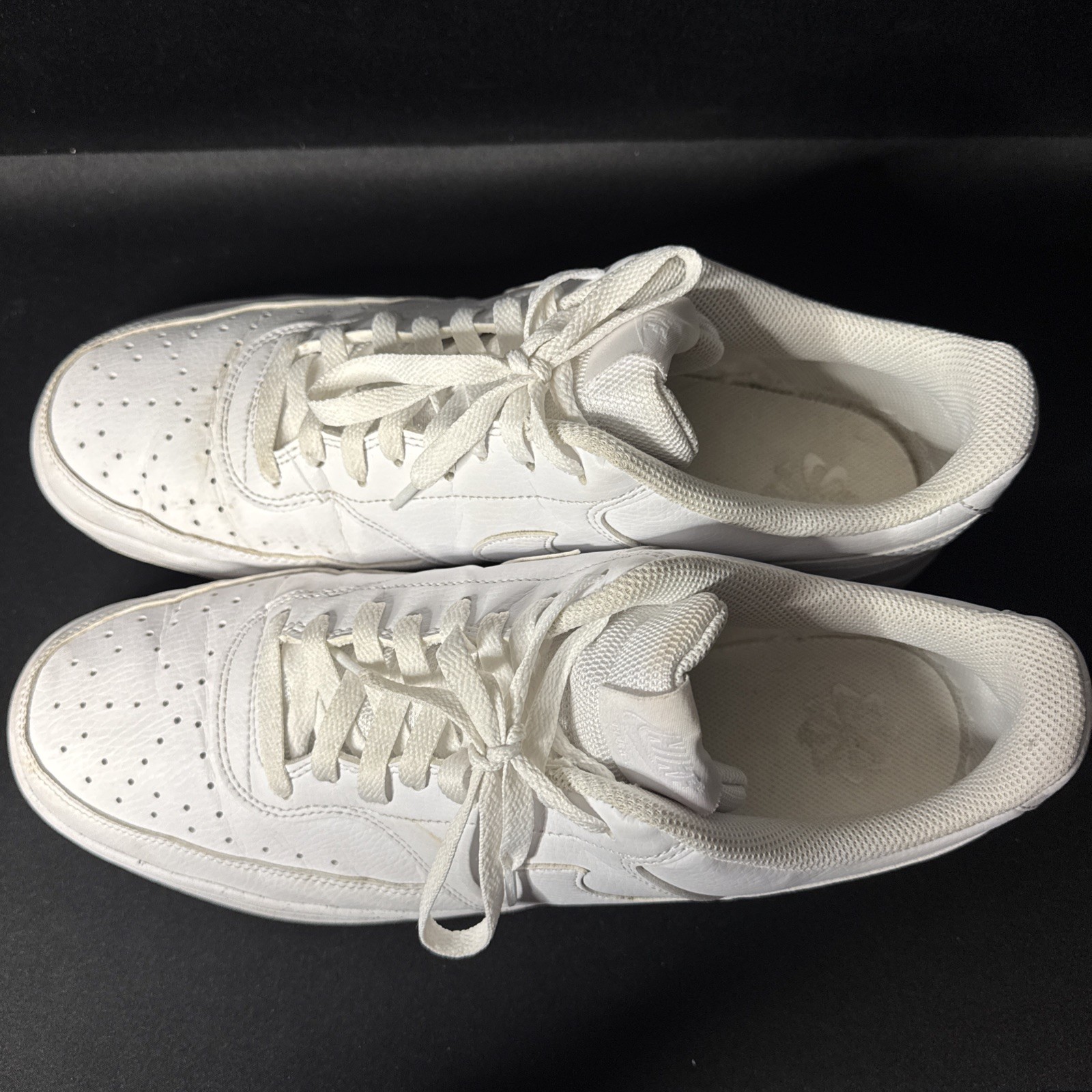 Nike Mens Court Vision DH2987-100 White Casual Shoes Sneakers Size 13