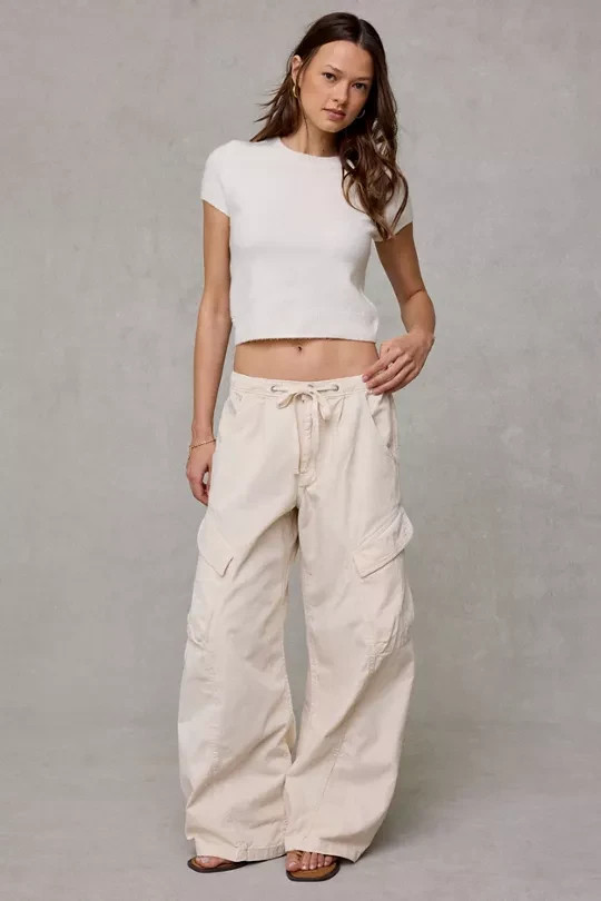BDG-BDG Station Cocoon Baggy Barrel Leg Cargo Jeans
