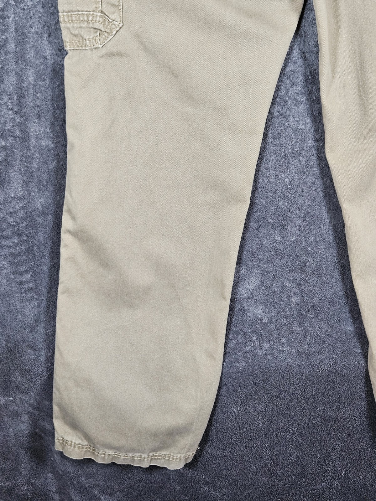 Unionbay Cargo Trousers Khaki/Brown Men’s Size W34 L34 Relaxed Workwear