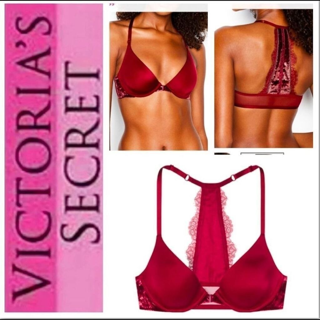 VERY SEXY Velvet Lightly Lined Plunge Bra