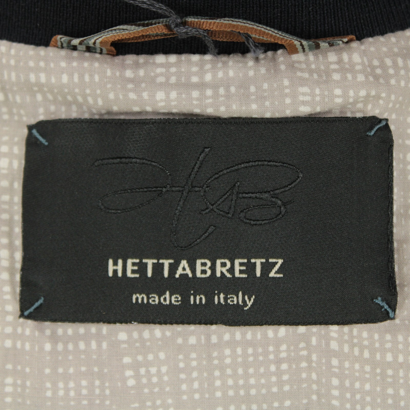 Hettabretz NWD 100% Lambskin Leather Vest Size 50 (~ M US) In Solid Blue