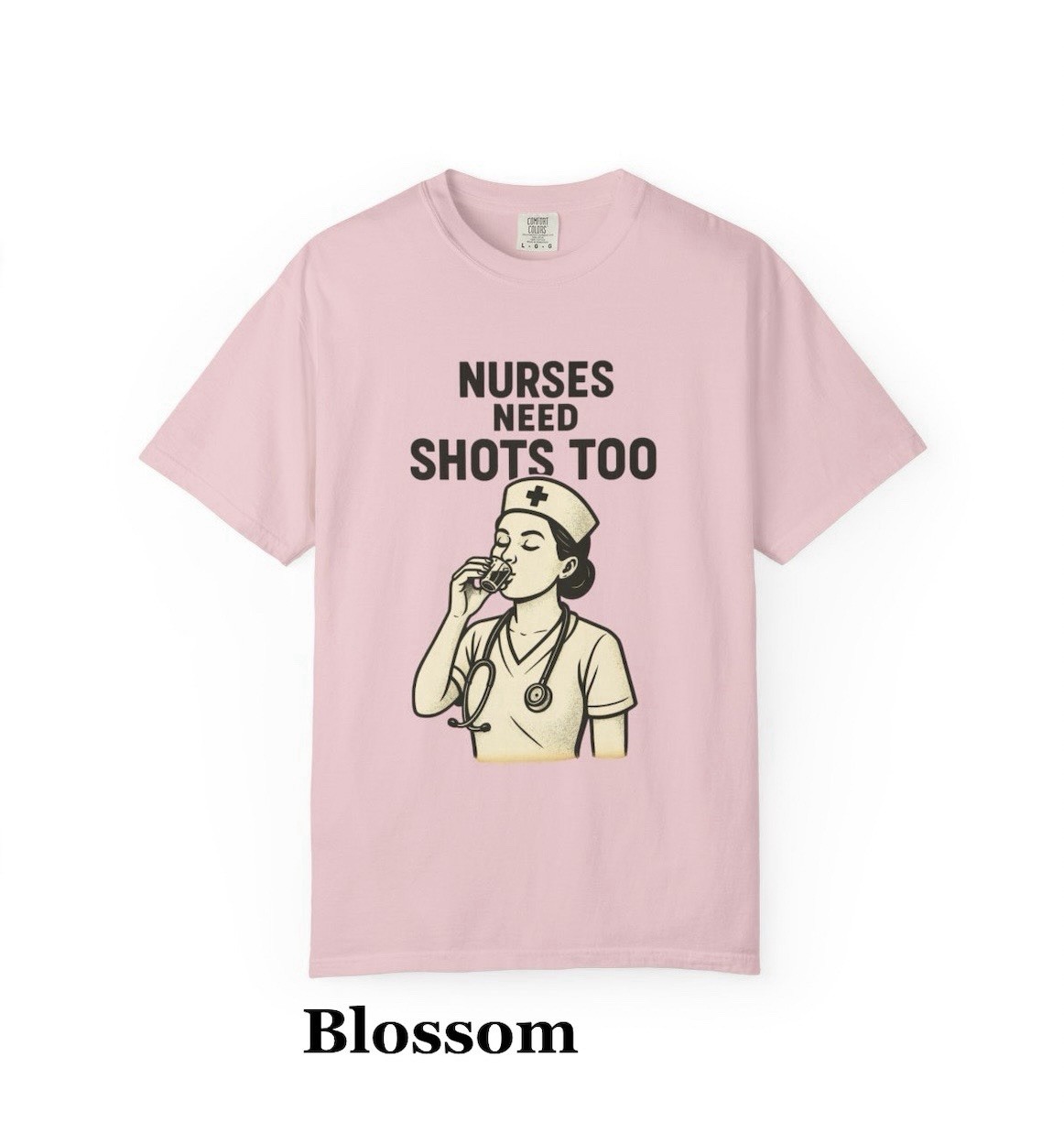 Nurse Need Shots Graphic T-shirt. Unisex. Multiple Colors And Sizes. Ships Free!