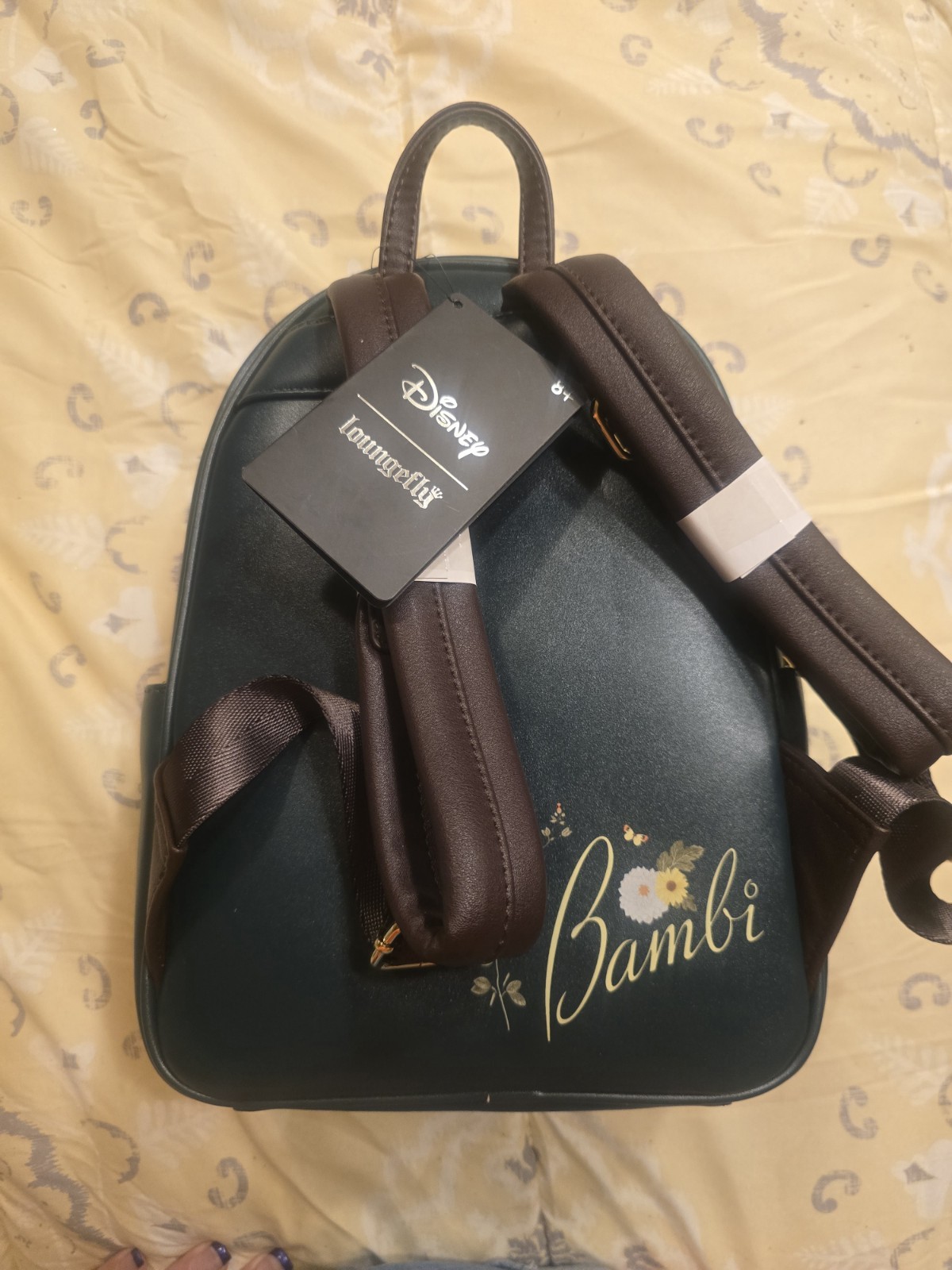 Loungefly Disney Bambi Thumper Flower Floral Mini Backpack NWT