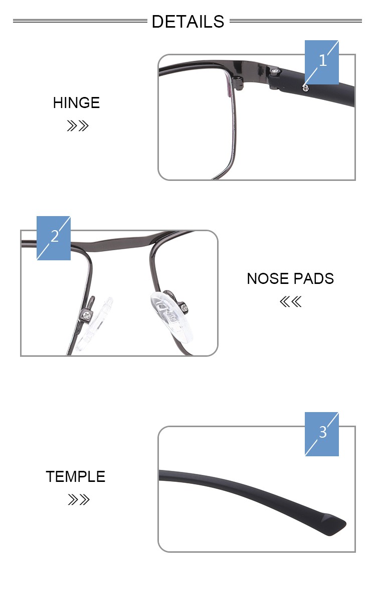 Customized Full Rim Photochromic Reading Glasses Single Vision Sunglasses Reader