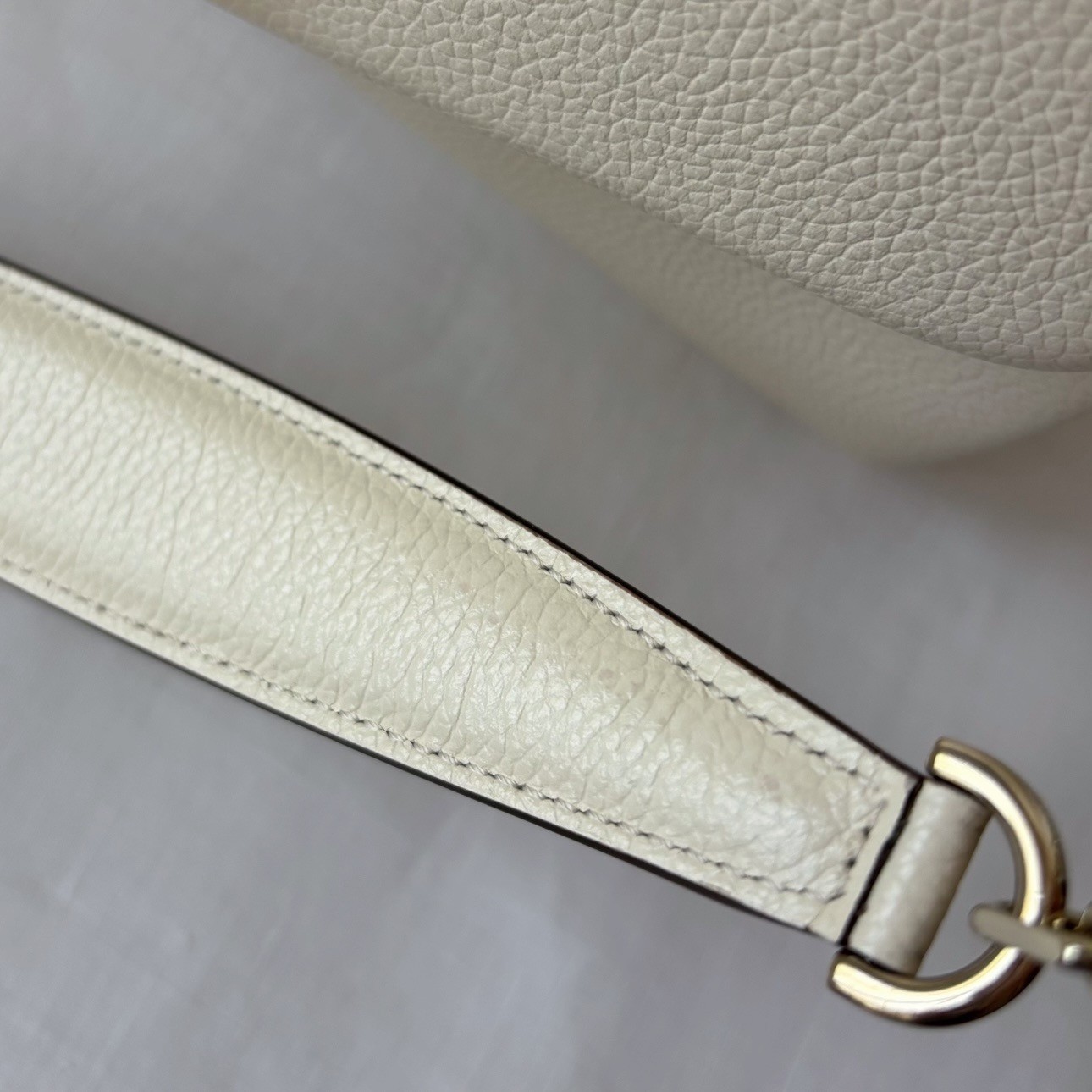 CARTIER Panthère Graphique Small Bag Cord Beige Handbag Purse Italy EXCELLENT