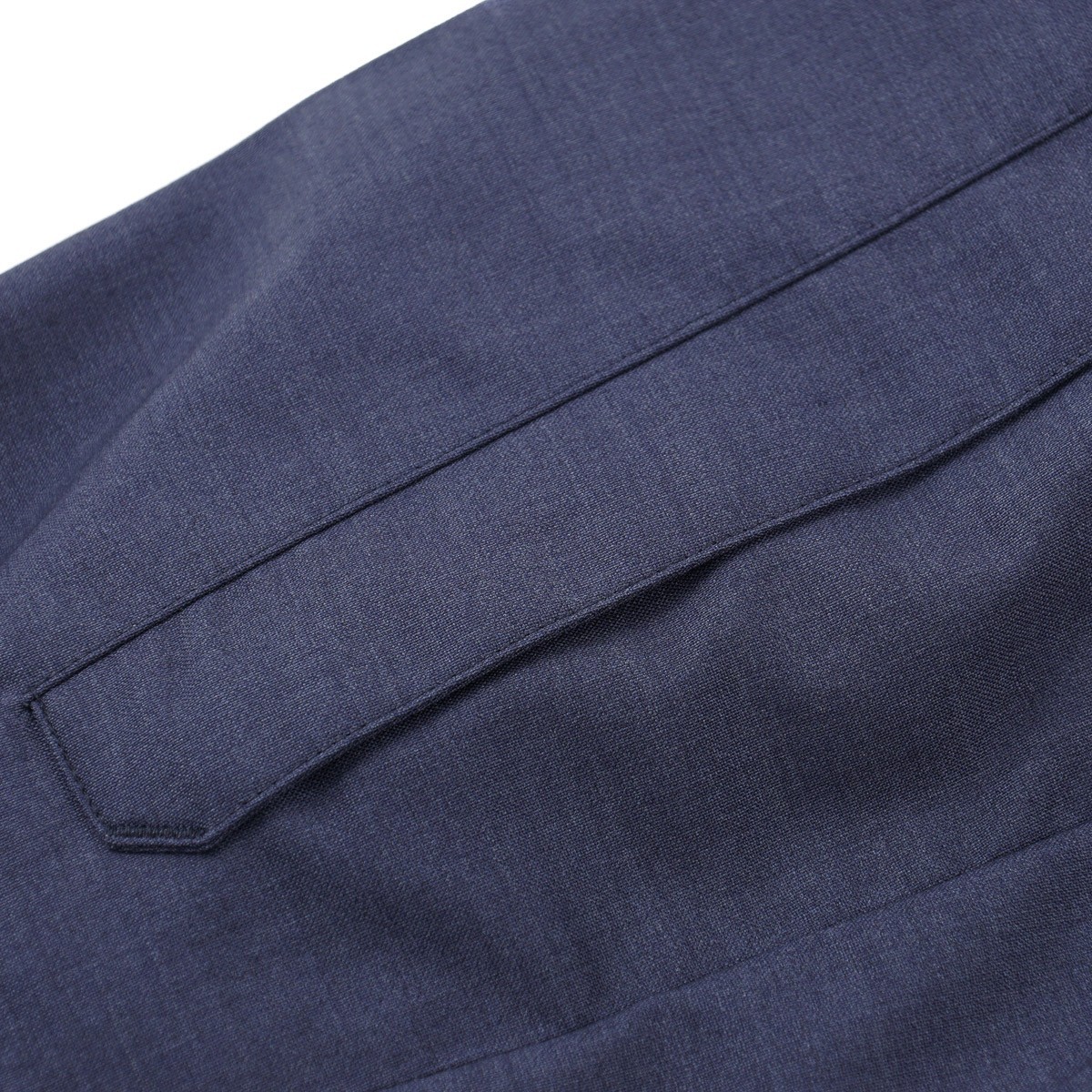 Brett Johnson Blue Extrafine Wool Drawstring Jogger Pants L 35-37 (Eu 52) NWT