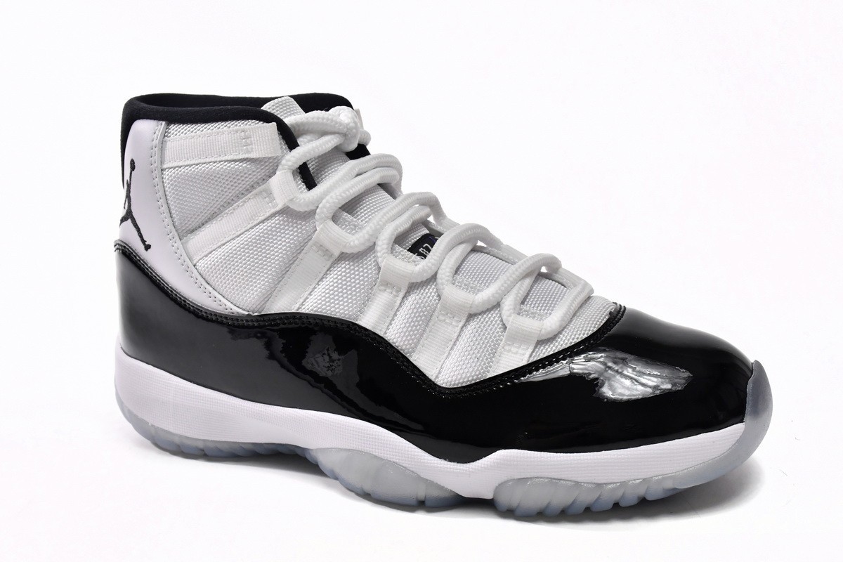 Air Jordan 11 Retro “Concord” White Black Men’s Sneakers