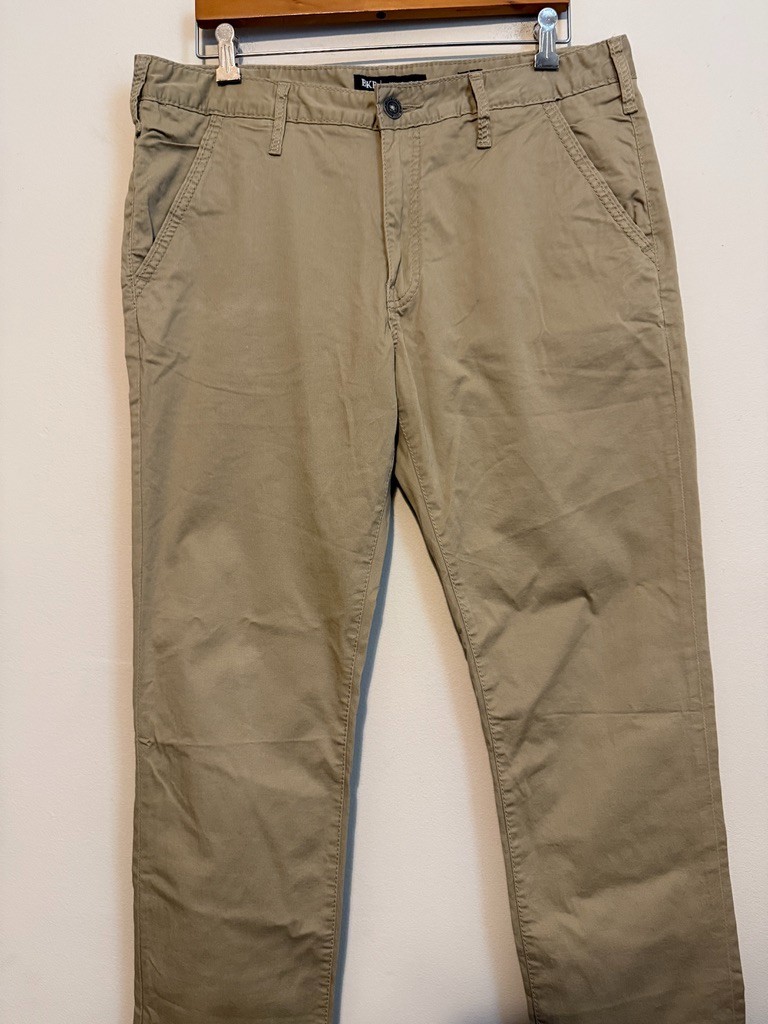 🔥BKE Mens 36×34 Jake Straight RAYON BLEND Pants Stretch