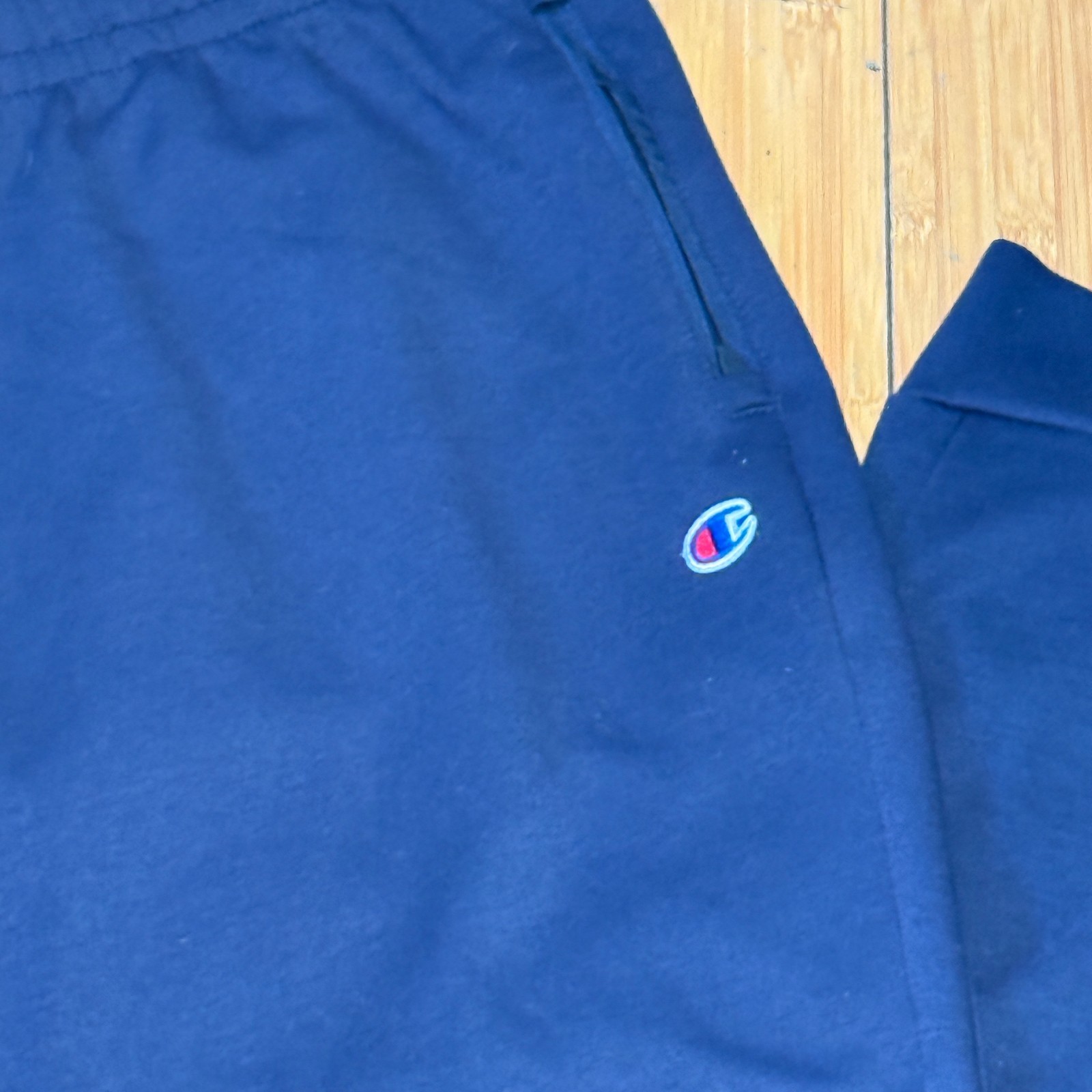 CHAMPION Active Tapered Zip Leg Sweat Pants Blue Woman Sz XXL