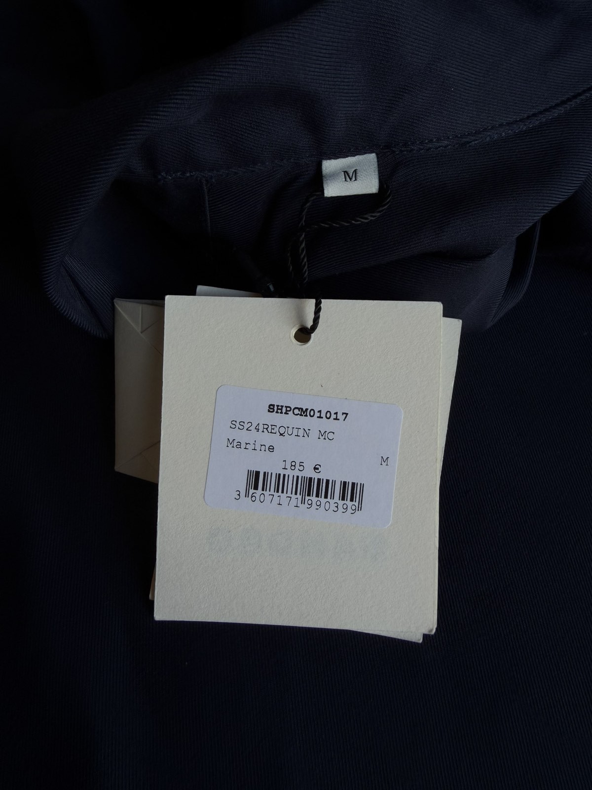 Sandro shirt blue size M men’s viscose short sleeve shirt navy shpcm01017