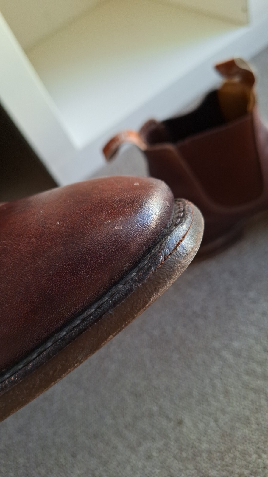 RM williams Leather Comfort Craftsman Chelsea Boots UK 7.5G US 8.5 Ladies 10