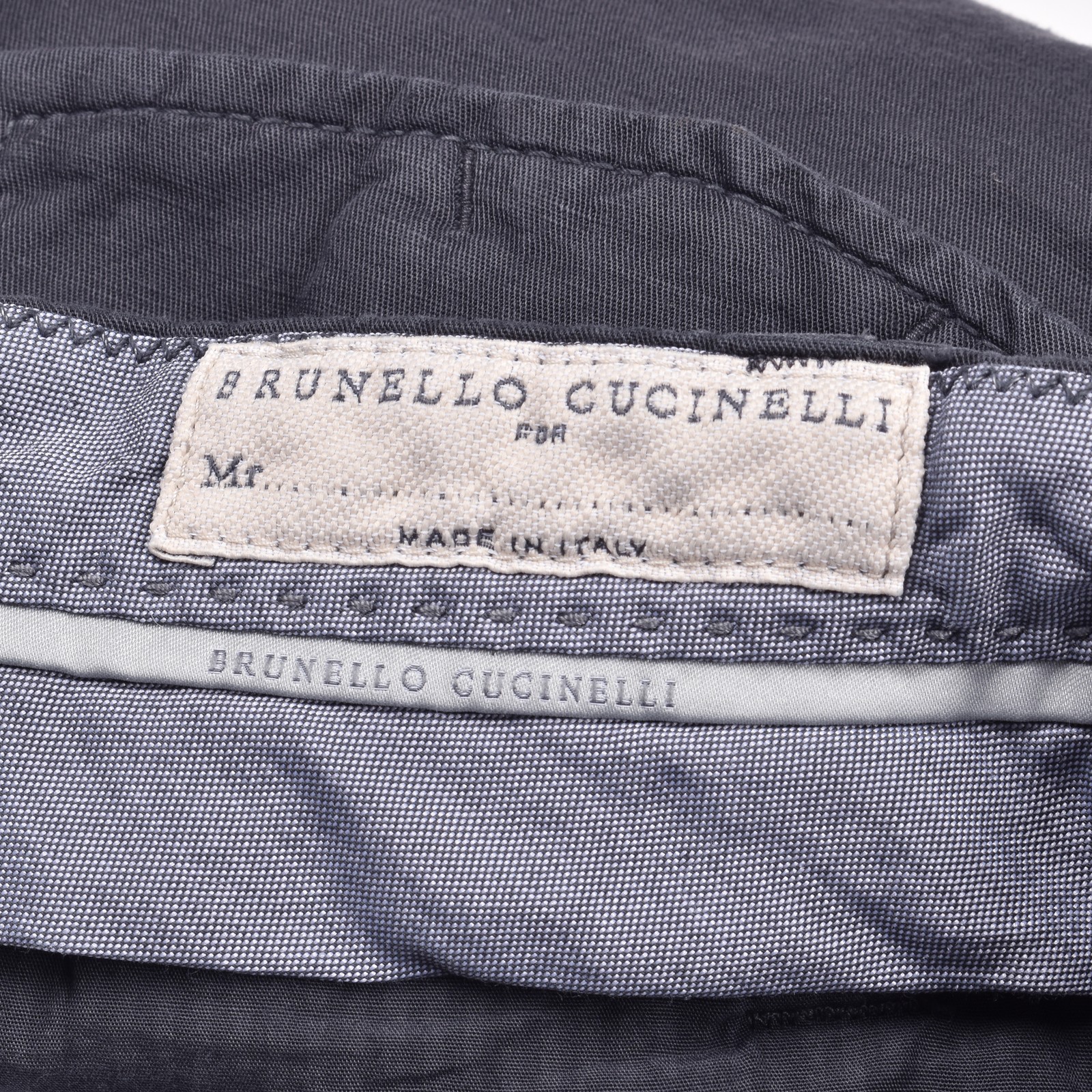BRUNELLO CUCINELLI MEN’S LINEN BLEND CARGO STYLE SHORT PANTS NWT MSRP $1095