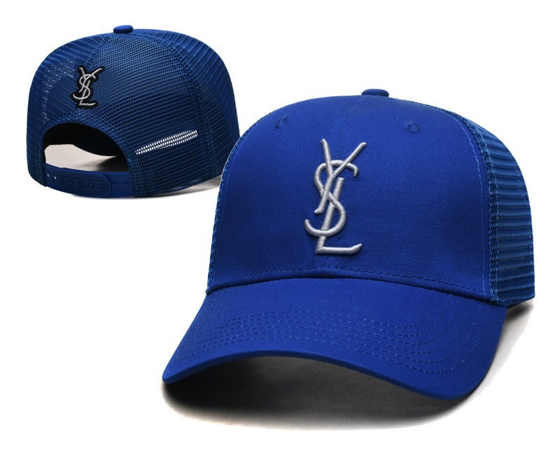 New Saint Laurent Unisex Adjustable Mesh Casual Baseball Cap Golf Hat -Free Tax