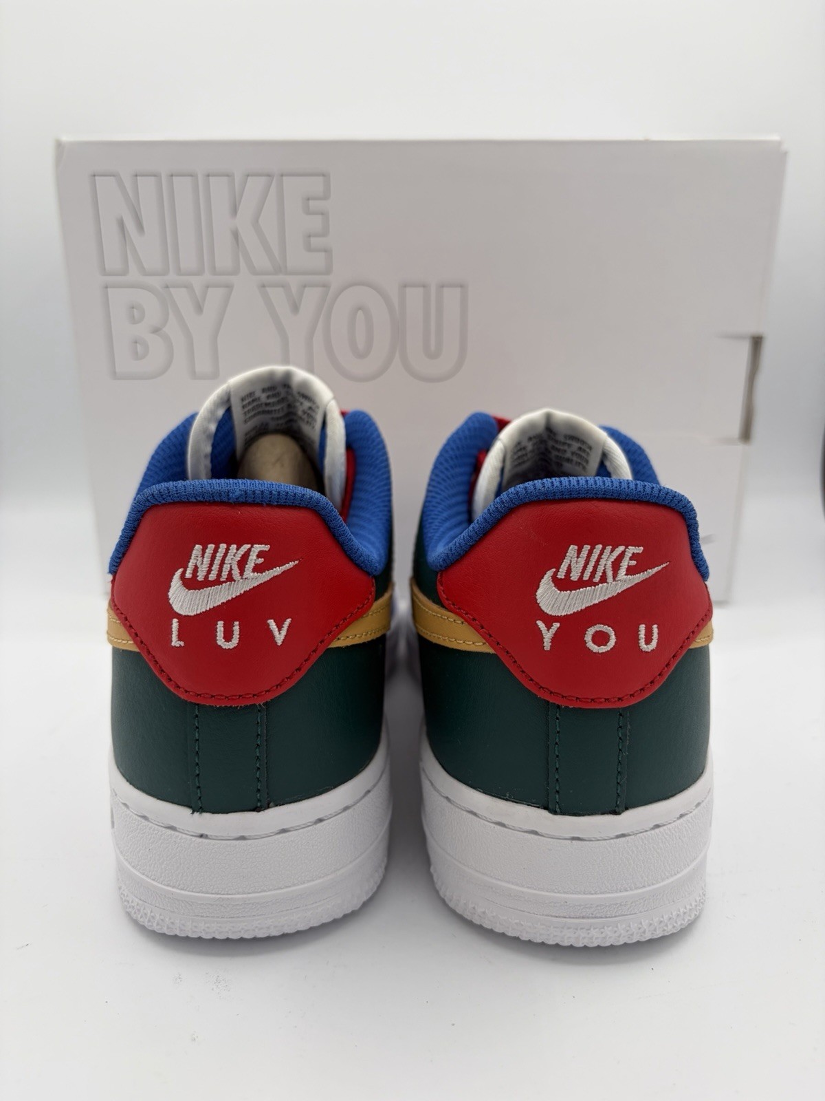 Nike Air Force 1 Low Nike By You Custom Size 7 Men’s/8.5 Women’s Brand New